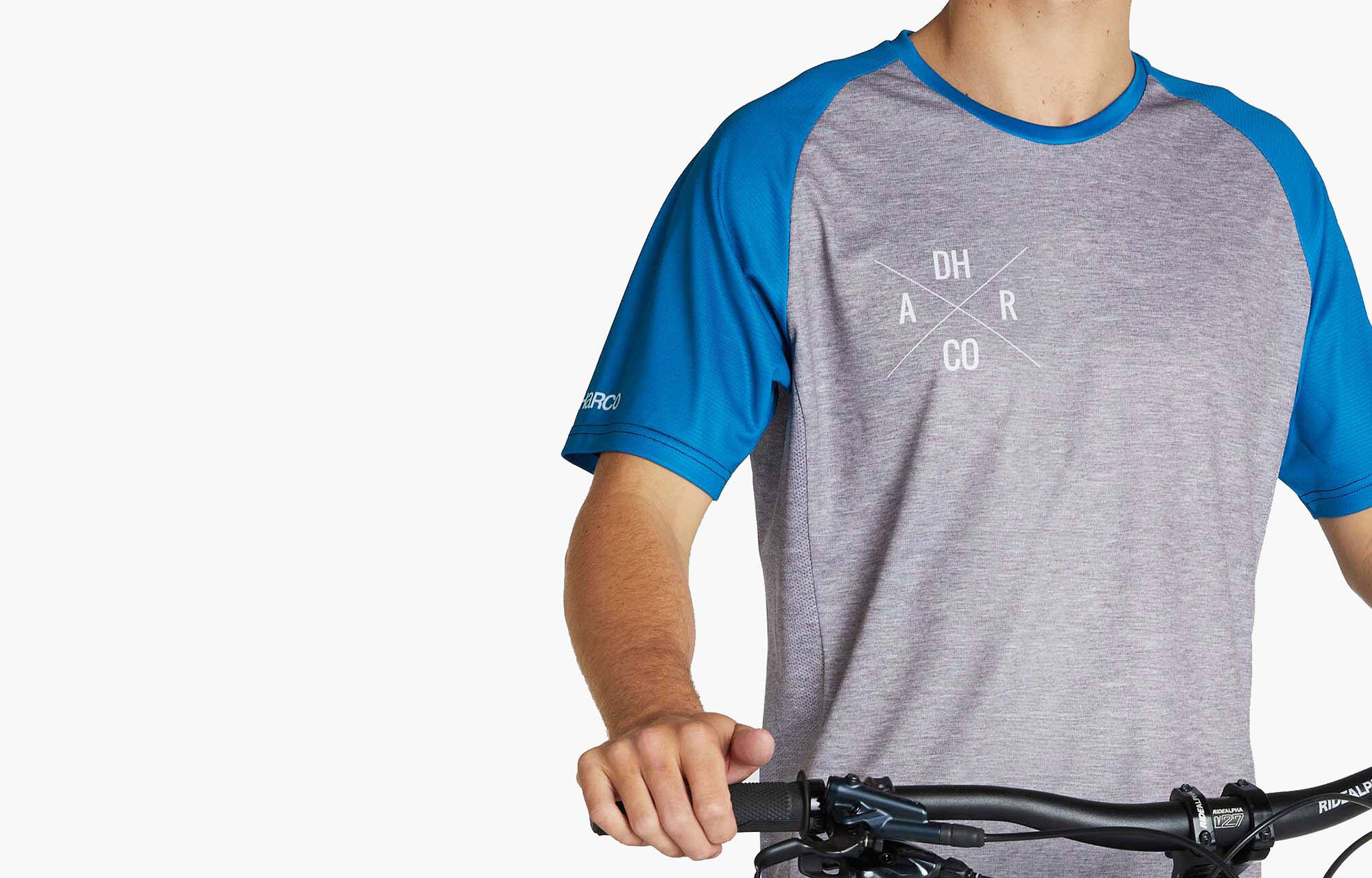 MAILLOT MANGA CORTA DHARCO BLUE STORM image large number 0