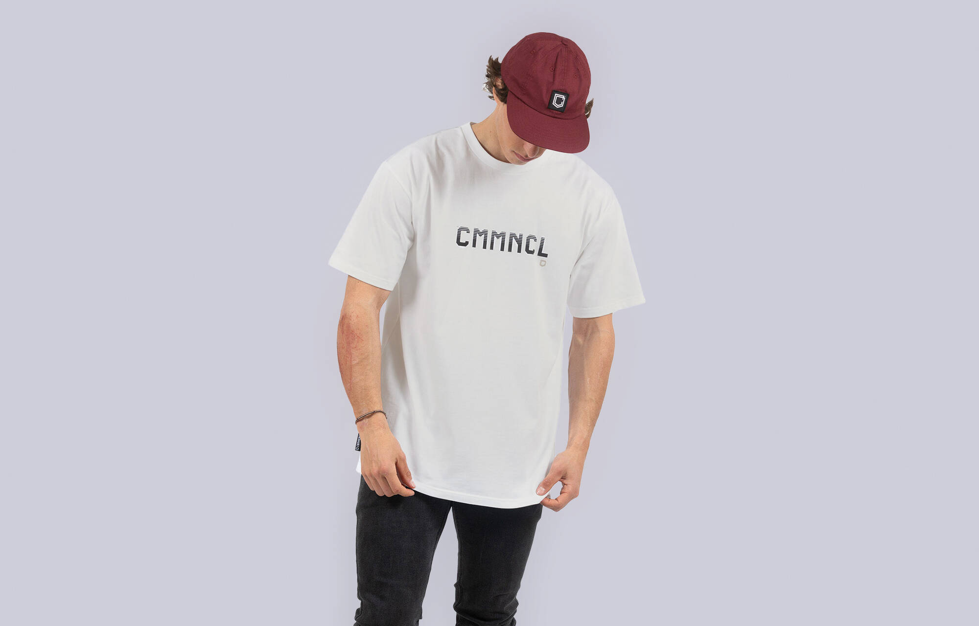 CAMISETA COMMENCAL CMMNCL WHITE image cover number 0