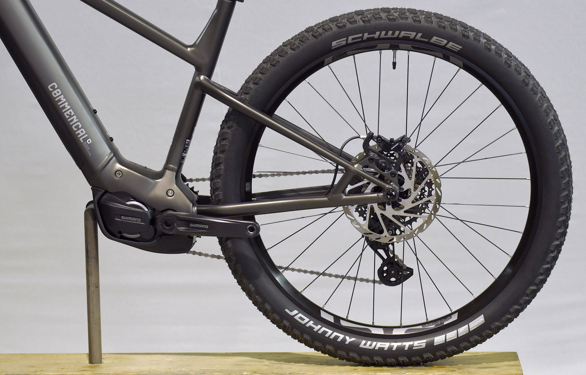 COMMENCAL MAXMAX POWER SHIMANO DARK SLATE - L (22180003) 19 km image large number 4