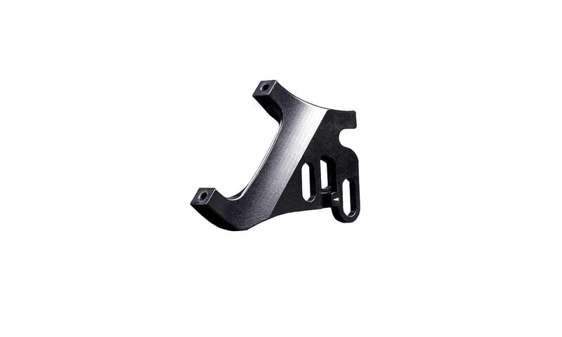 REAR LEFT HANGER 10mm AXLE  INCLUDING DISC MOUNT FOR FLAME TI
