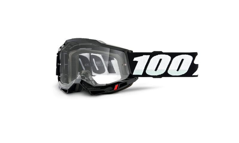 100% ACCURI 2 GOGGLE BLACK - CLEAR