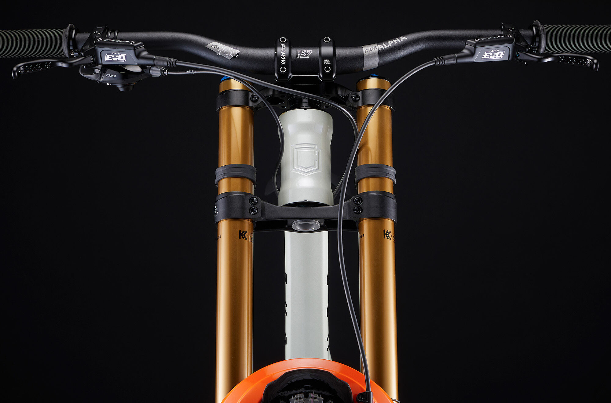 Dominate the Downhill: COMMENCAL SUPREME DH V5 SIGNATURE CLEAR SILVER