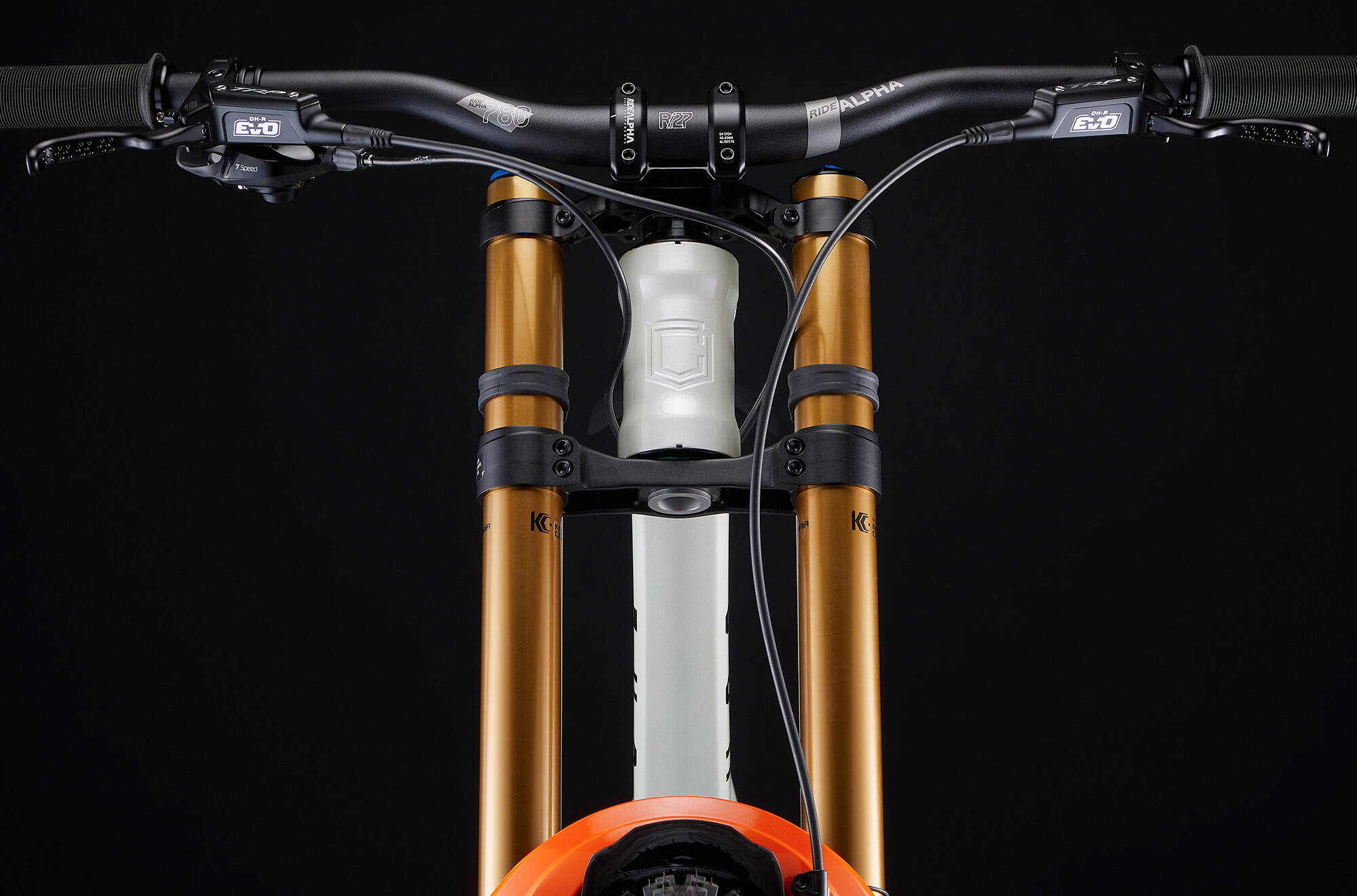 COMMENCAL SUPREME DH V5 SIGNATURE CLEAR SILVER image large number 6