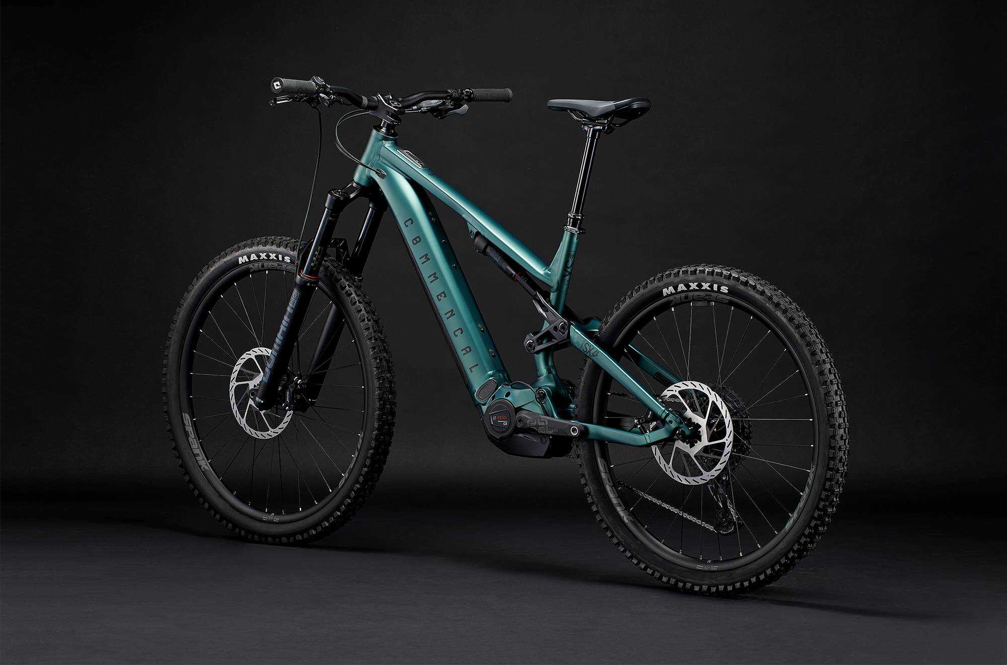 COMMENCAL META POWER SX BOSCH RIDE METALLIC GREEN image large number 2