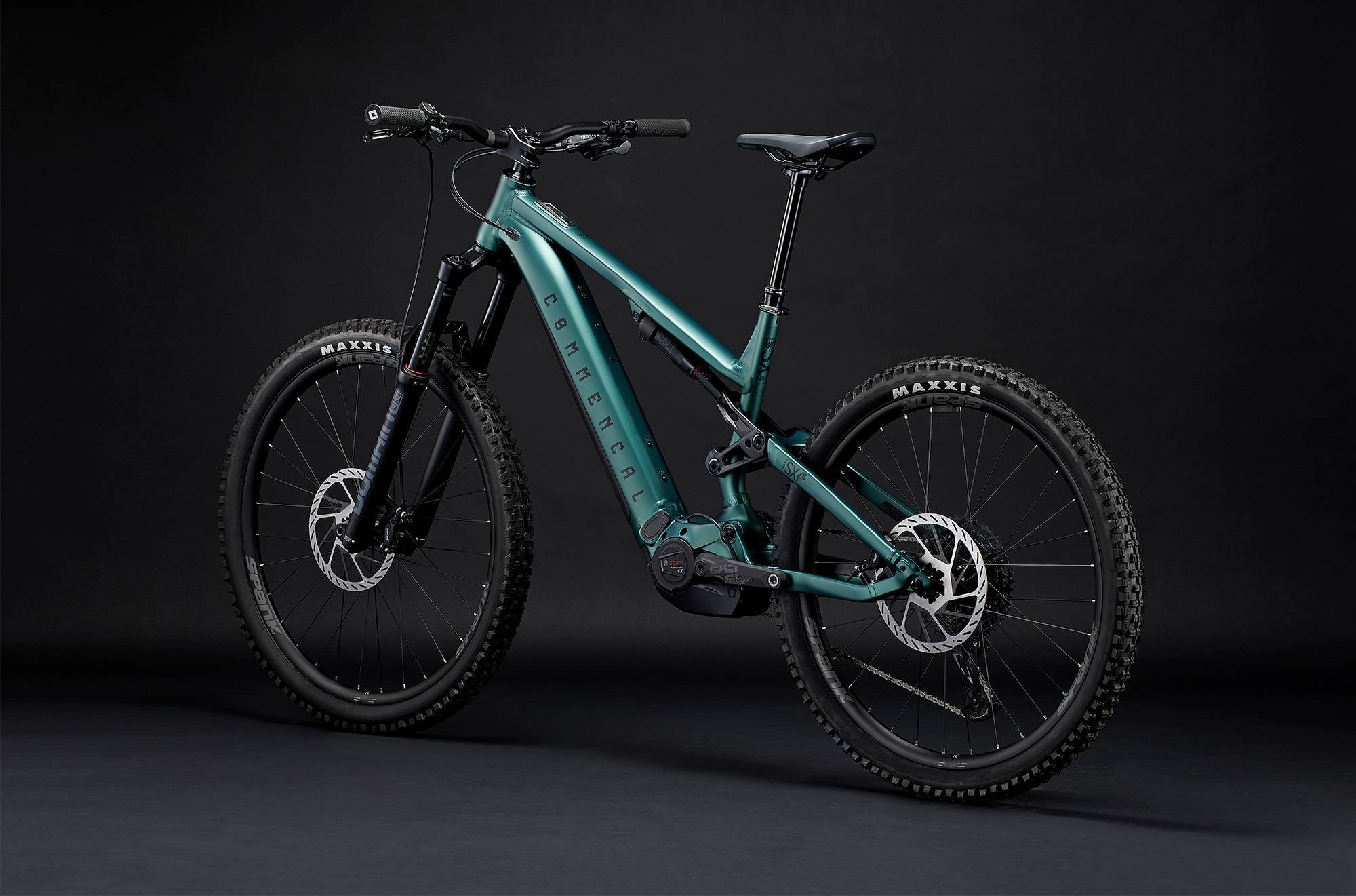 COMMENCAL META POWER SX BOSCH RIDE METALLIC GREEN image large number 2