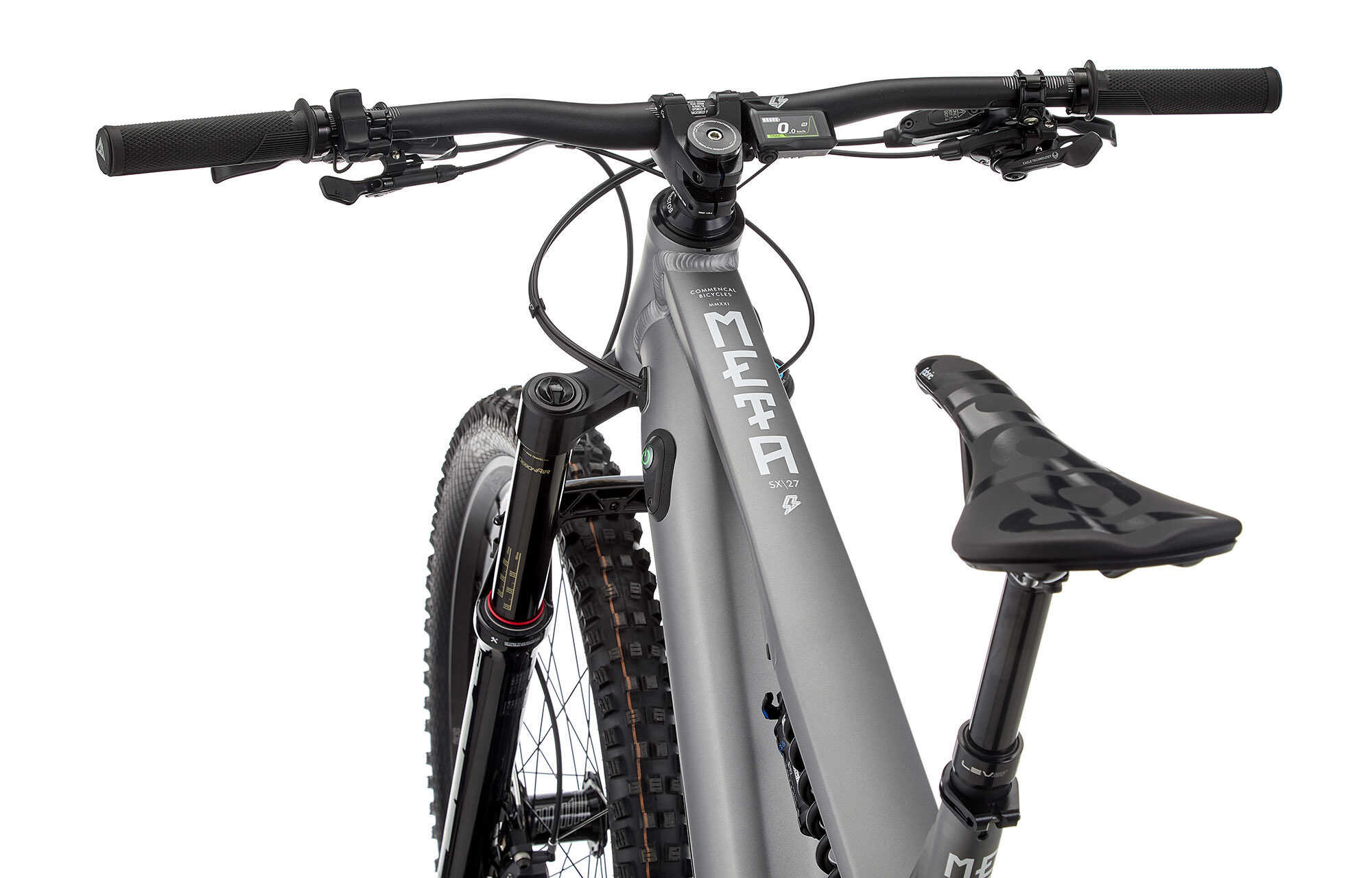 COMMENCAL META POWER SX SHIMANO RACE MATTE GRAPHITE image large number 2