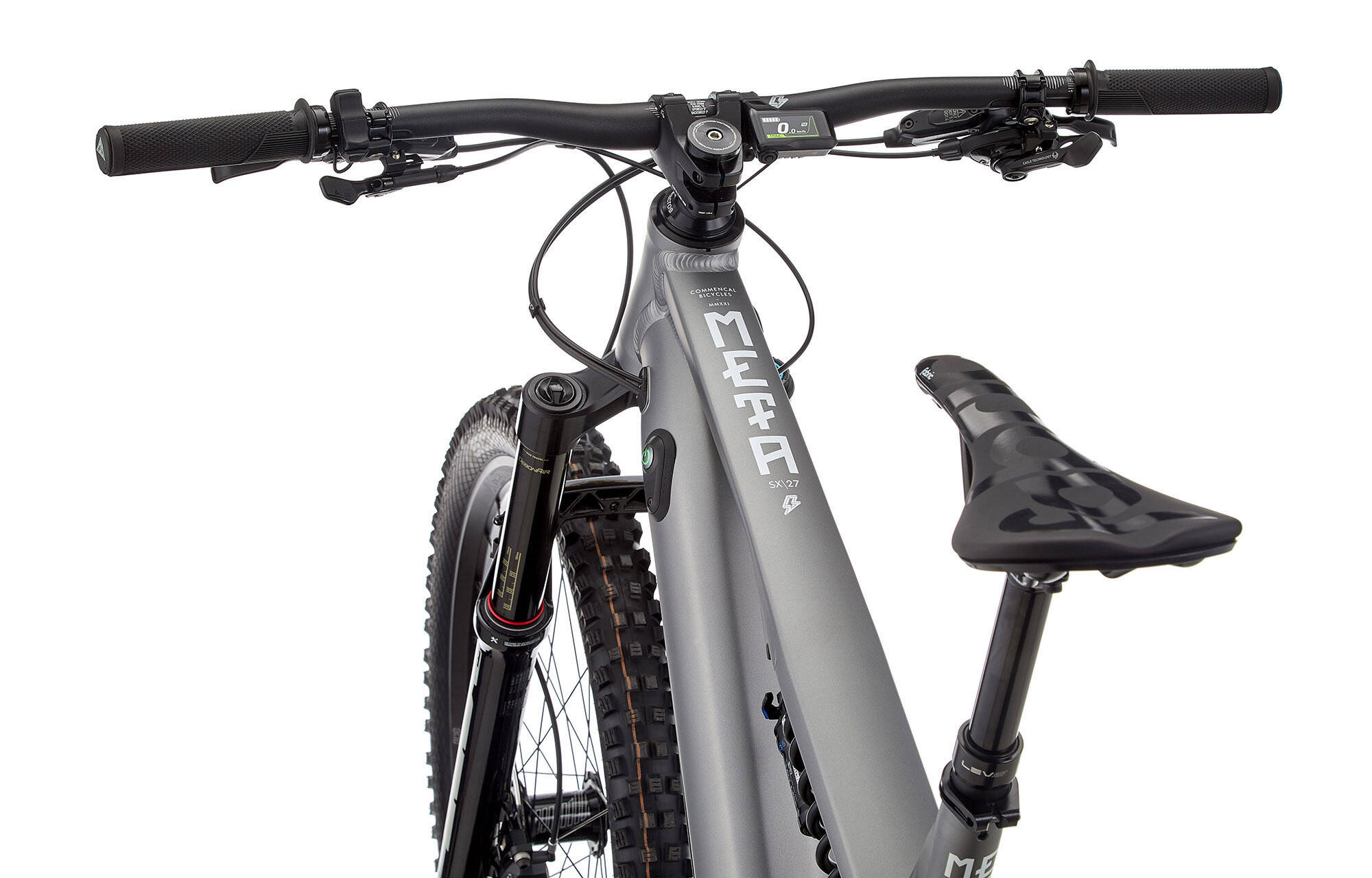 COMMENCAL META POWER SX SHIMANO RACE MATTE GRAPHITE image large number 2