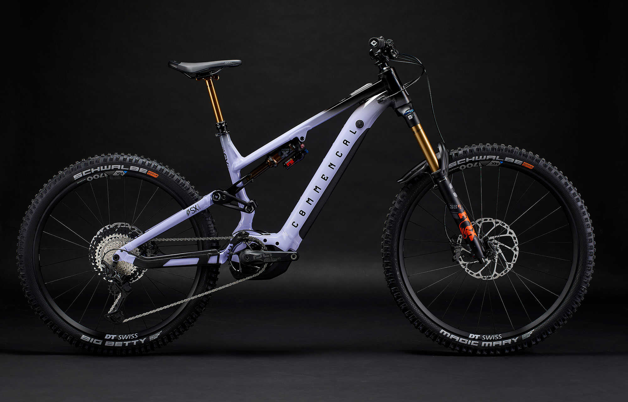 COMMENCAL META POWER SX BOSCH SIGNATURE LIGHT PURPLE / BLACK image large number 0