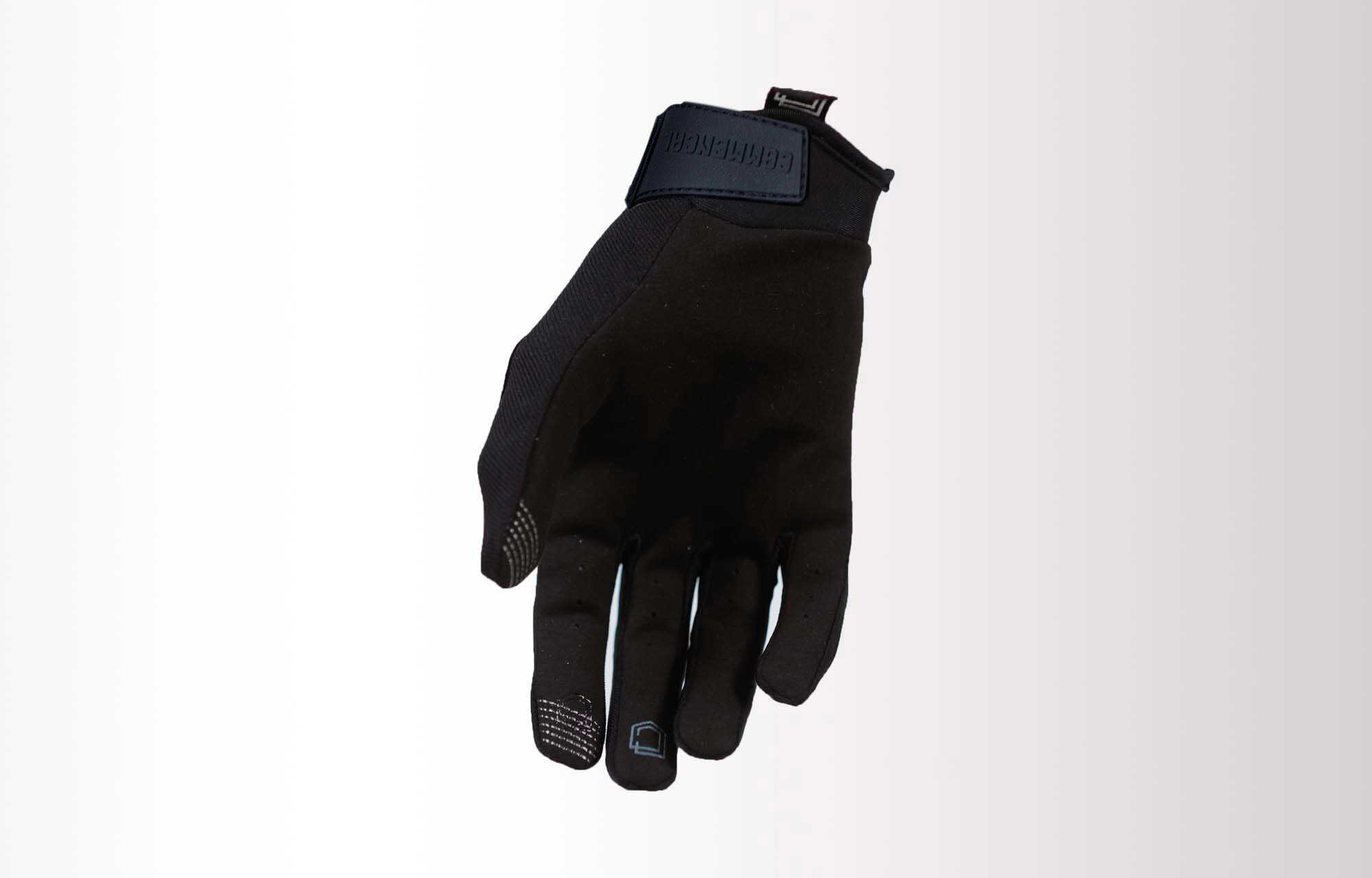 COMMENCAL KIDS RACE VELCRO GLOVES RED POLYCHROM image large number 0