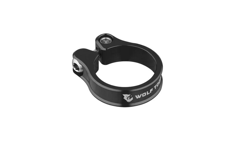 WOLFTOOTH SEAT CLAMP 38.6MM BLACK