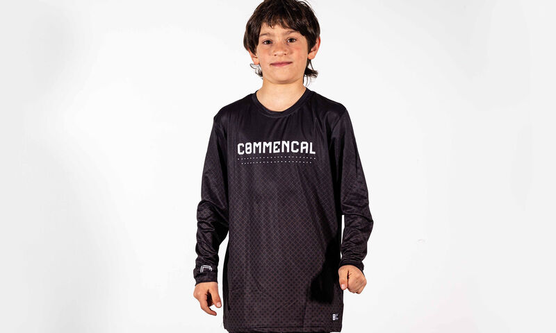 COMMENCAL KIDS AMAURY JERSEY BLACK