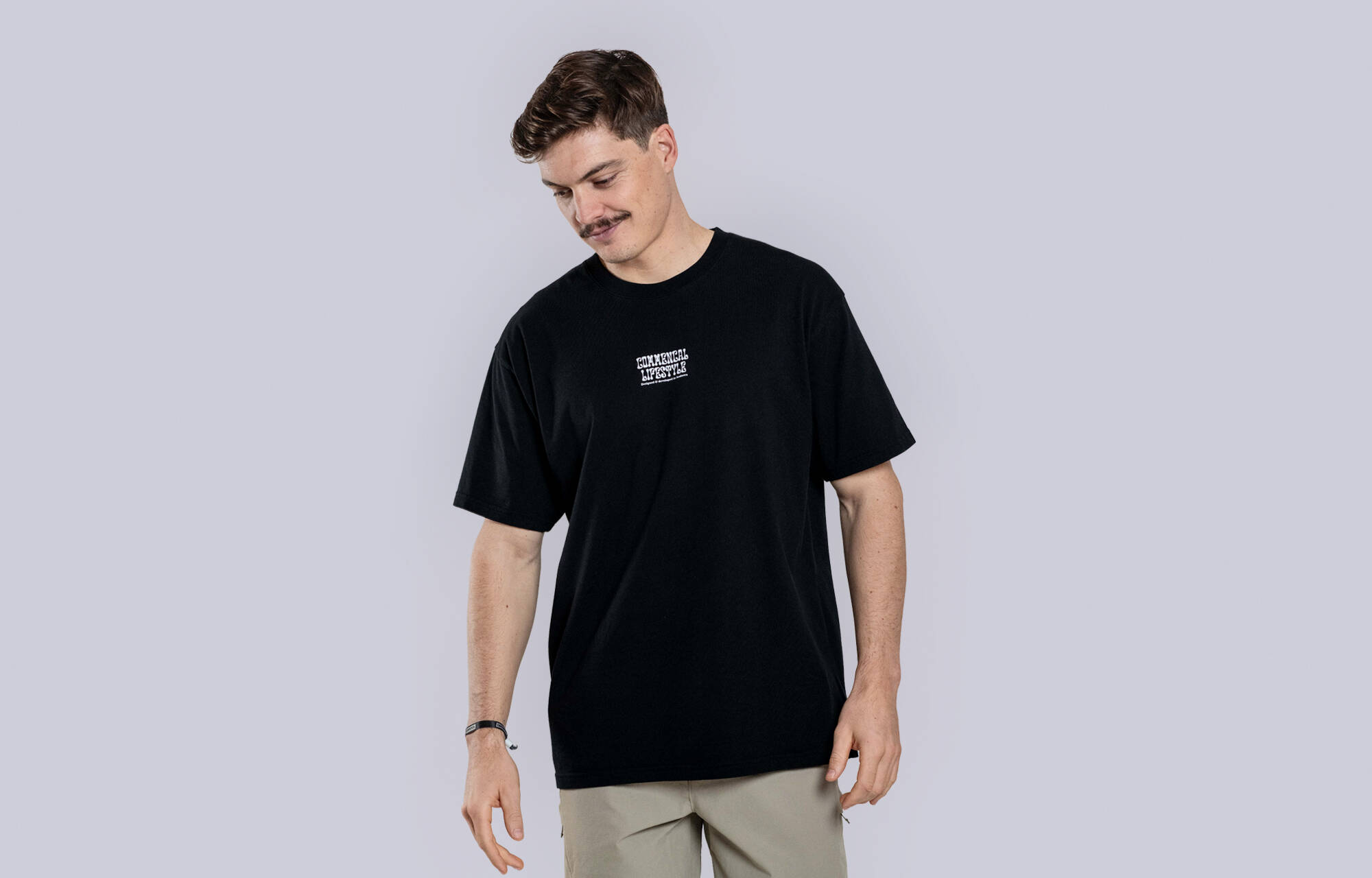 CAMISETA COMMENCAL REGULAR FIT CARTOON BLACK image large number 0