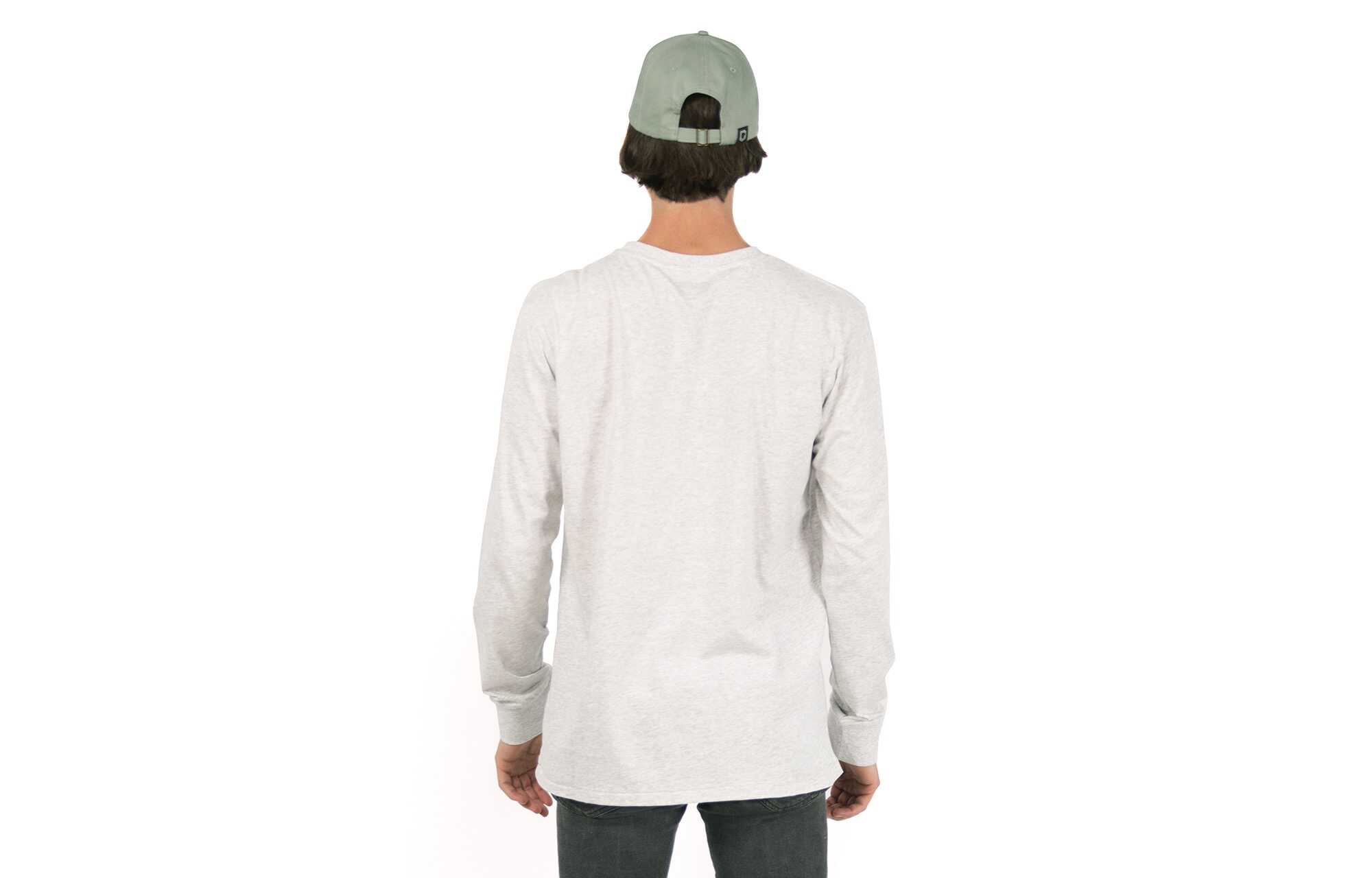 T-SHIRT MANCHES LONGUES COMMENCAL LIGHT GREY image large number 2
