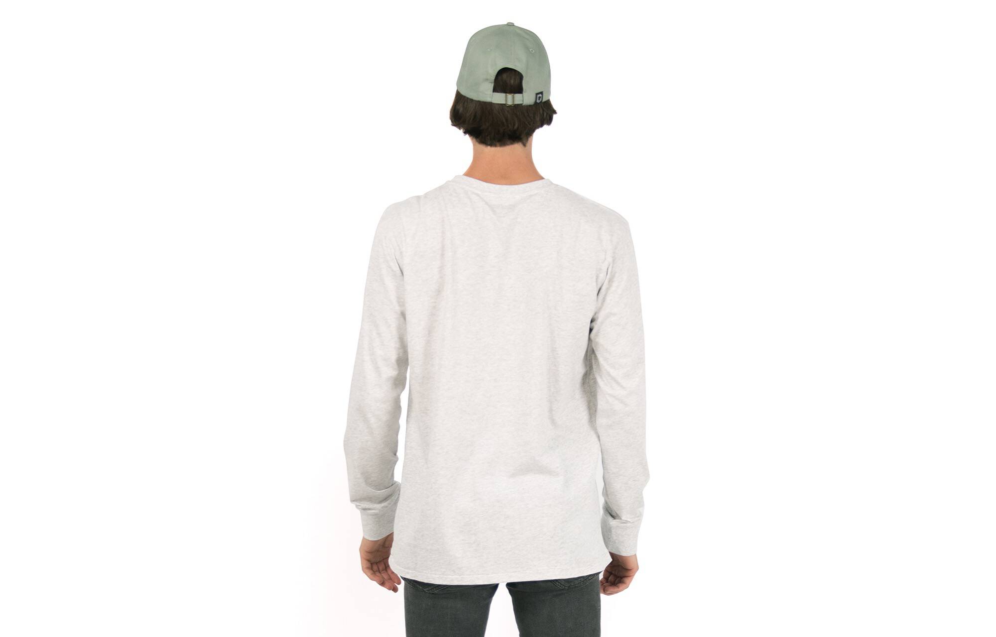 CAMISETA DE MANGA LARGA COMMENCAL LIGHT GREY image large number 2