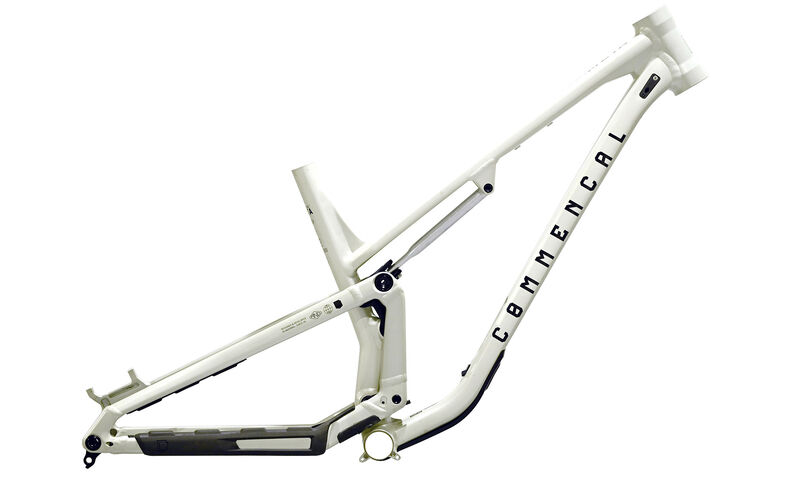 FRAME COMMENCAL META V5 CLEAR SILVER - XL (23220504)