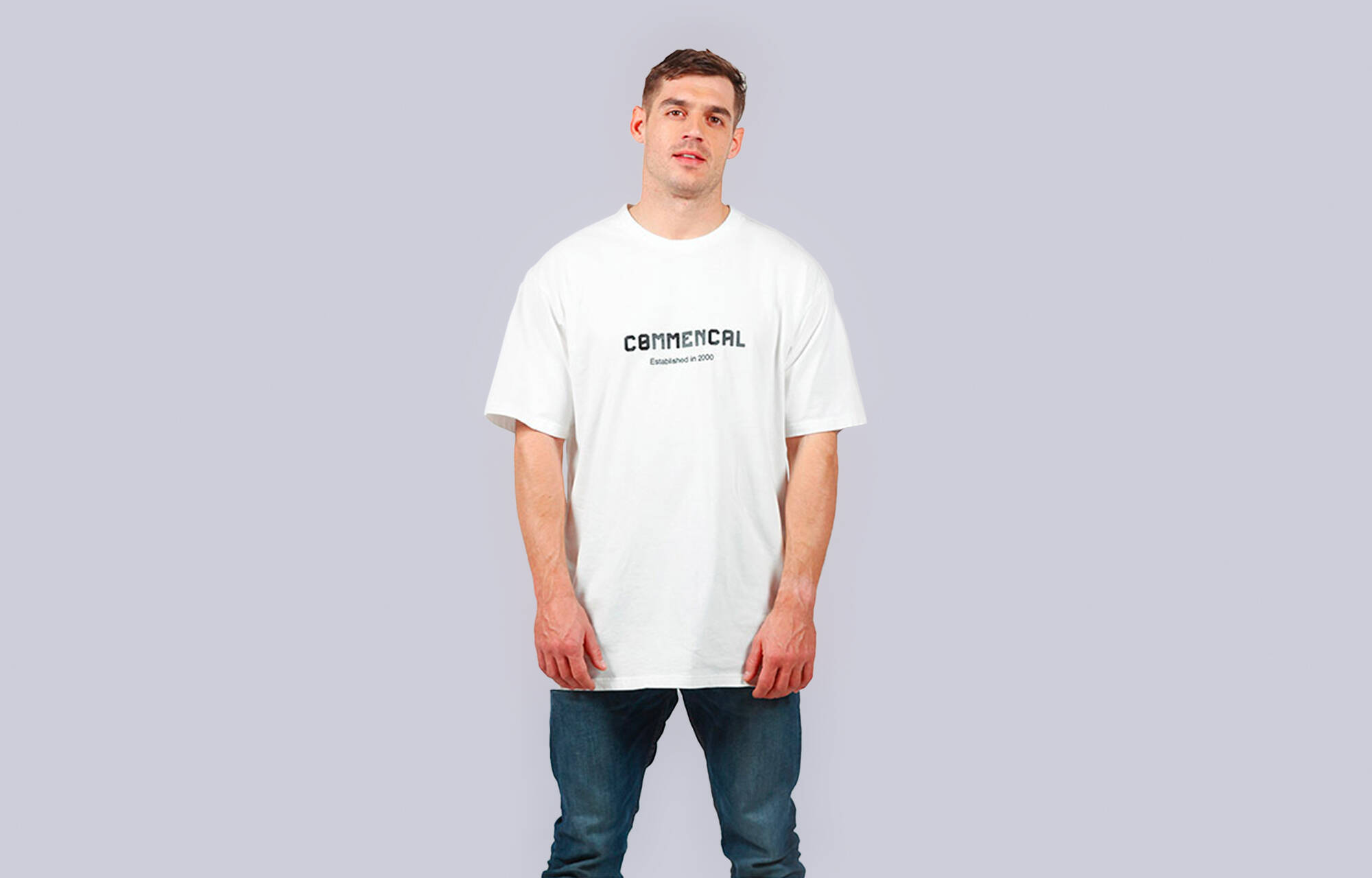 T-SHIRT COMMENCAL CORPORATE WHITE image cover number 0