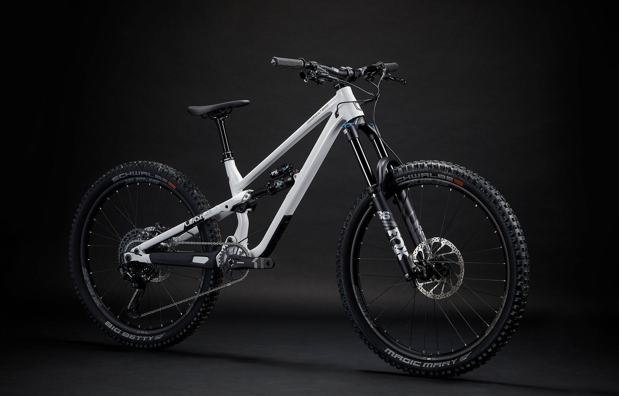 COMMENCAL CLASH XS PURE WHITE image large number 1