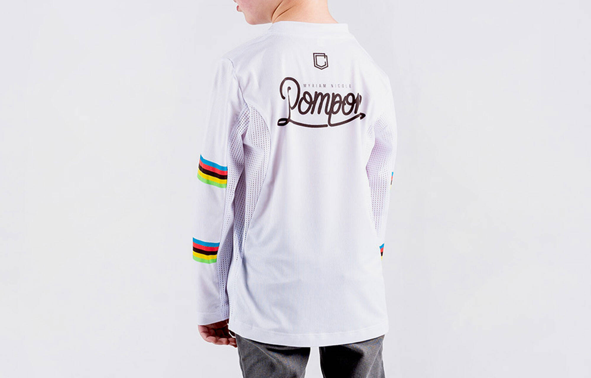 COMMENCAL KIDS LIGHTECH RACE LONG SLEEVE JERSEY WORLD CHAMPS image large number 0