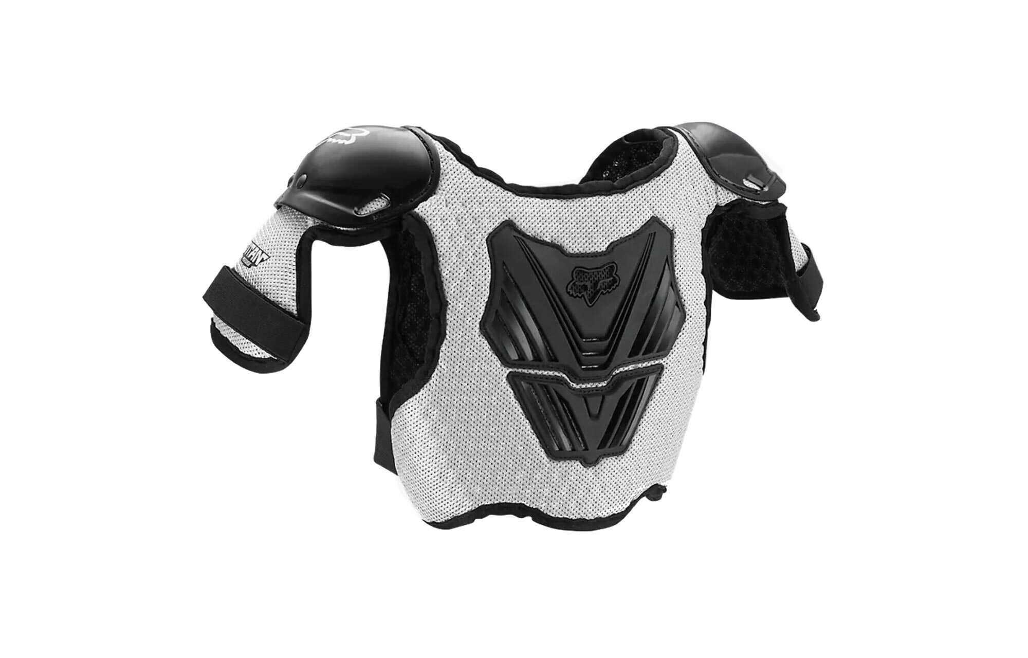 GILET DI PROTEZIONE FOX PEEWEE TITAN BLACK/SILVER image large number 0