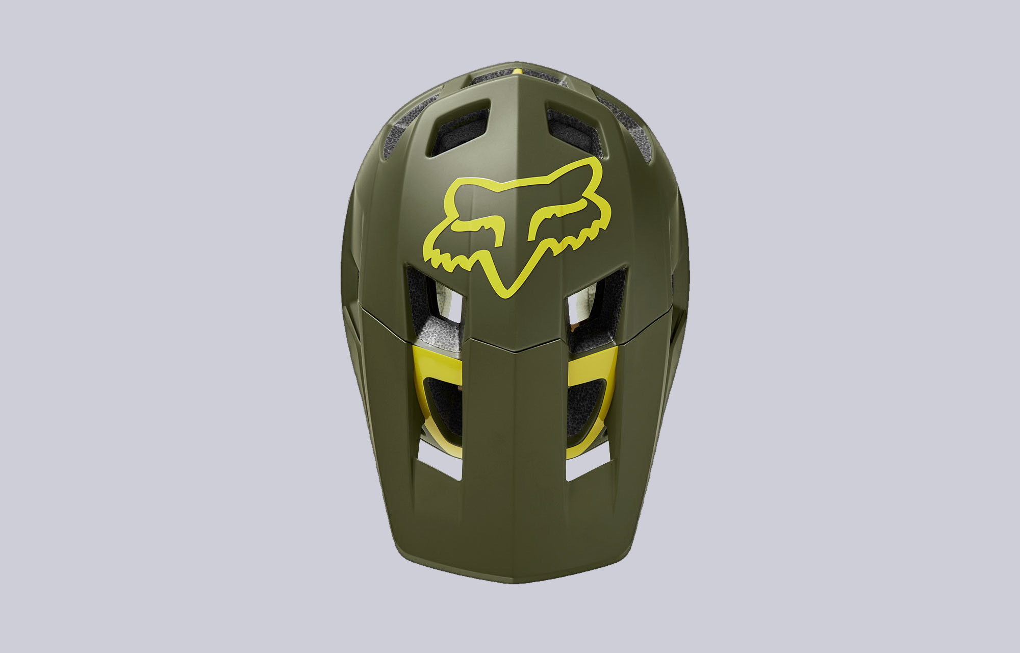 FOX DROPFRAME PRO HELM OLIVE GREEN image large number 1