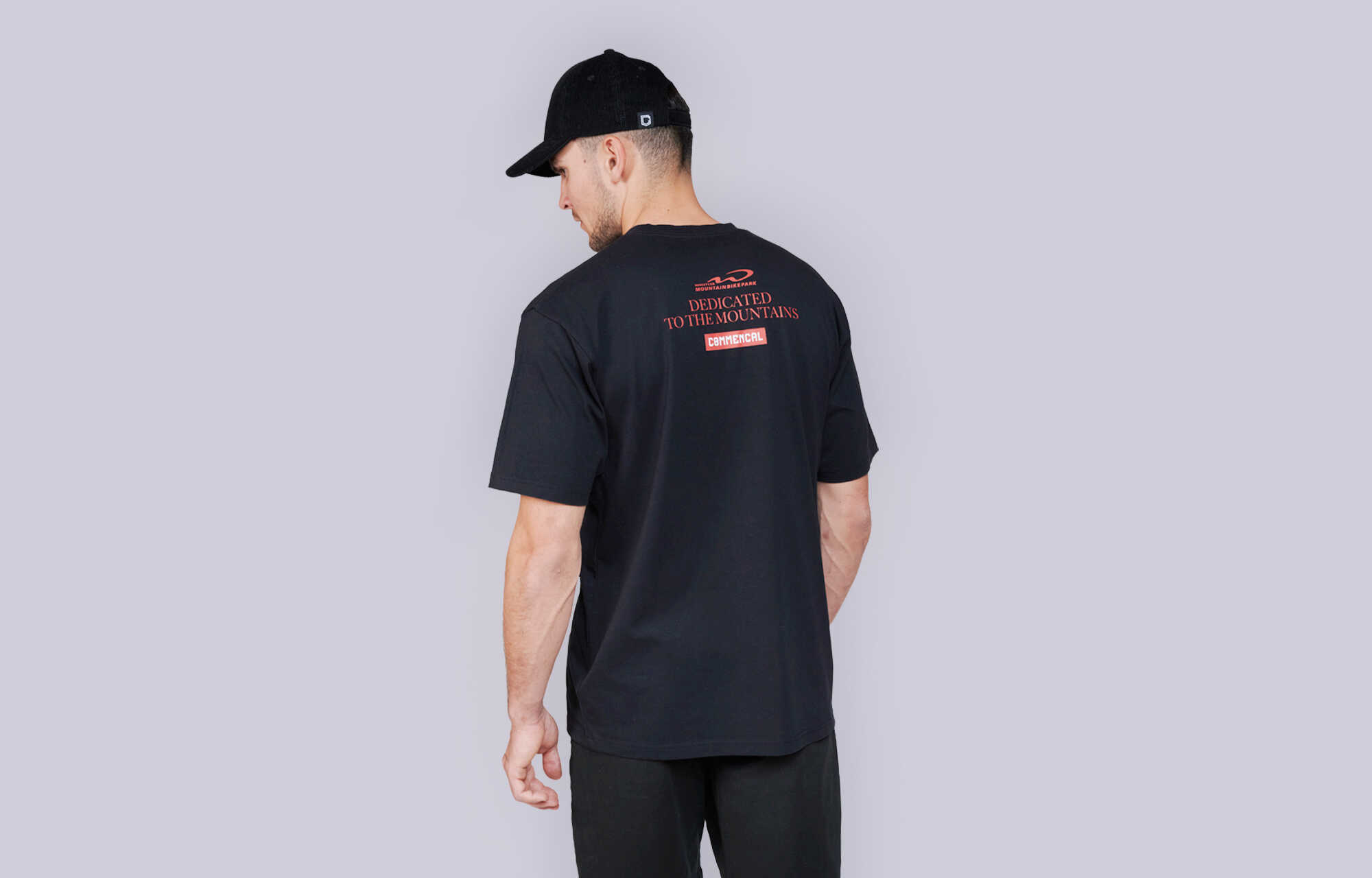 LOOSE FIT LIGHT COMMENCAL x WHISTLER T-SHIRT BLACK image large number 0
