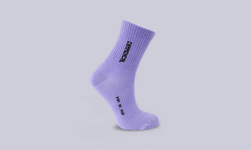 CALCETINES COMMENCAL LIFESTYLE PURPLE