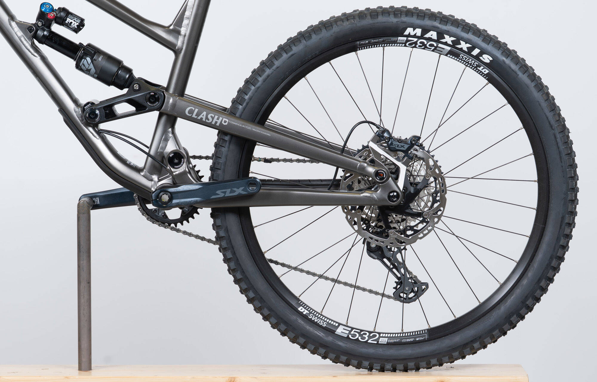 COMMENCAL CLASH ESSENTIAL DARK SLATE - L (22131303) image large number 5