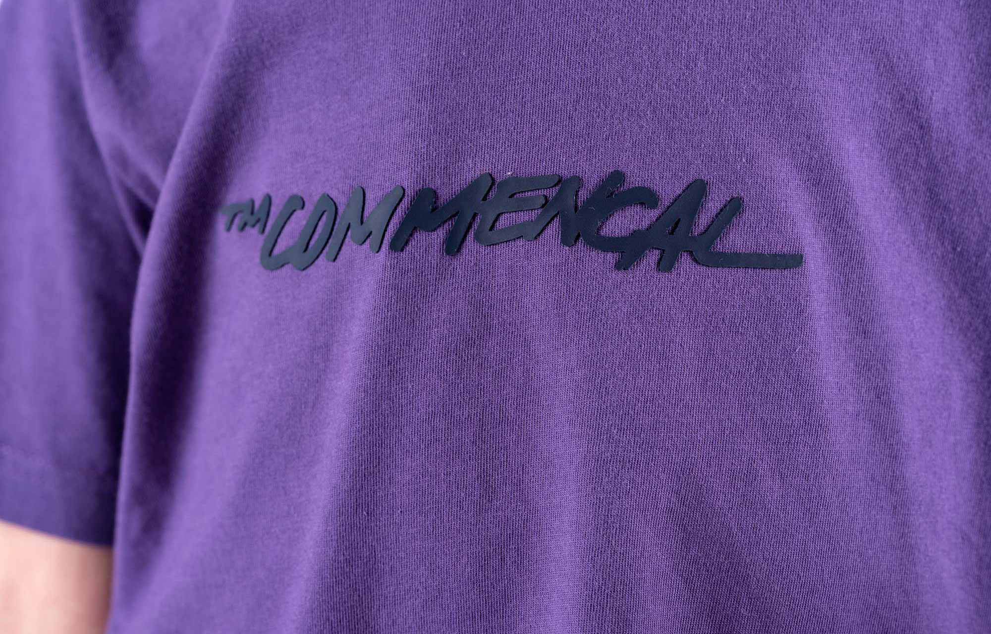 T-SHIRT COMMENCAL KIDS OLD PURPLE image large number 1