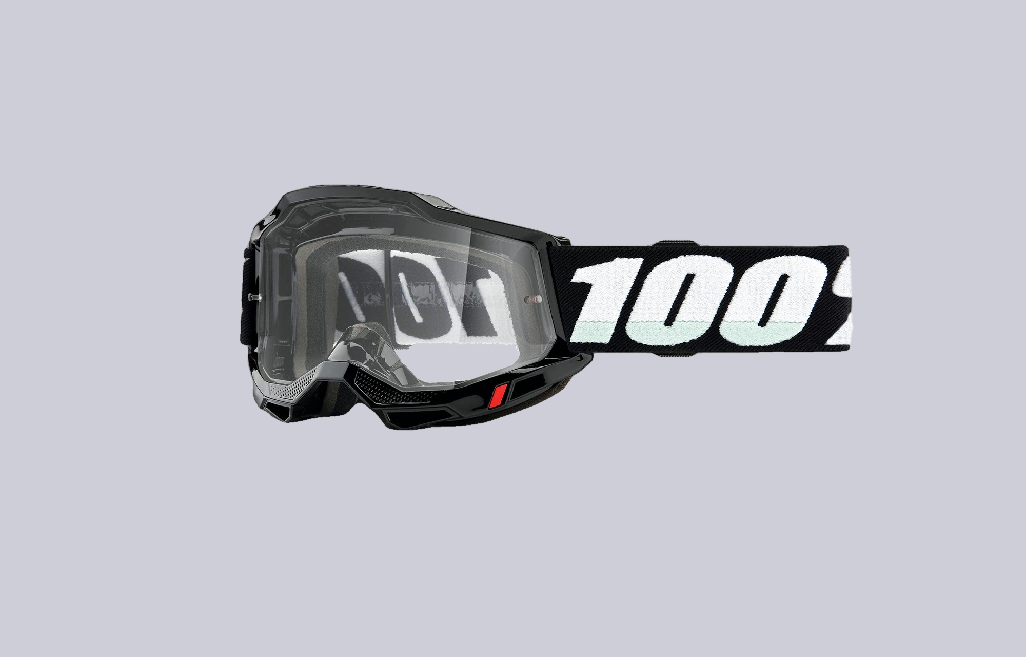 MASQUE 100% ACCURI 2 BLACK - CLEAR LENS image cover number 0