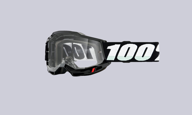 100% ACCURI 2 GOGGLE BLACK - CLEAR