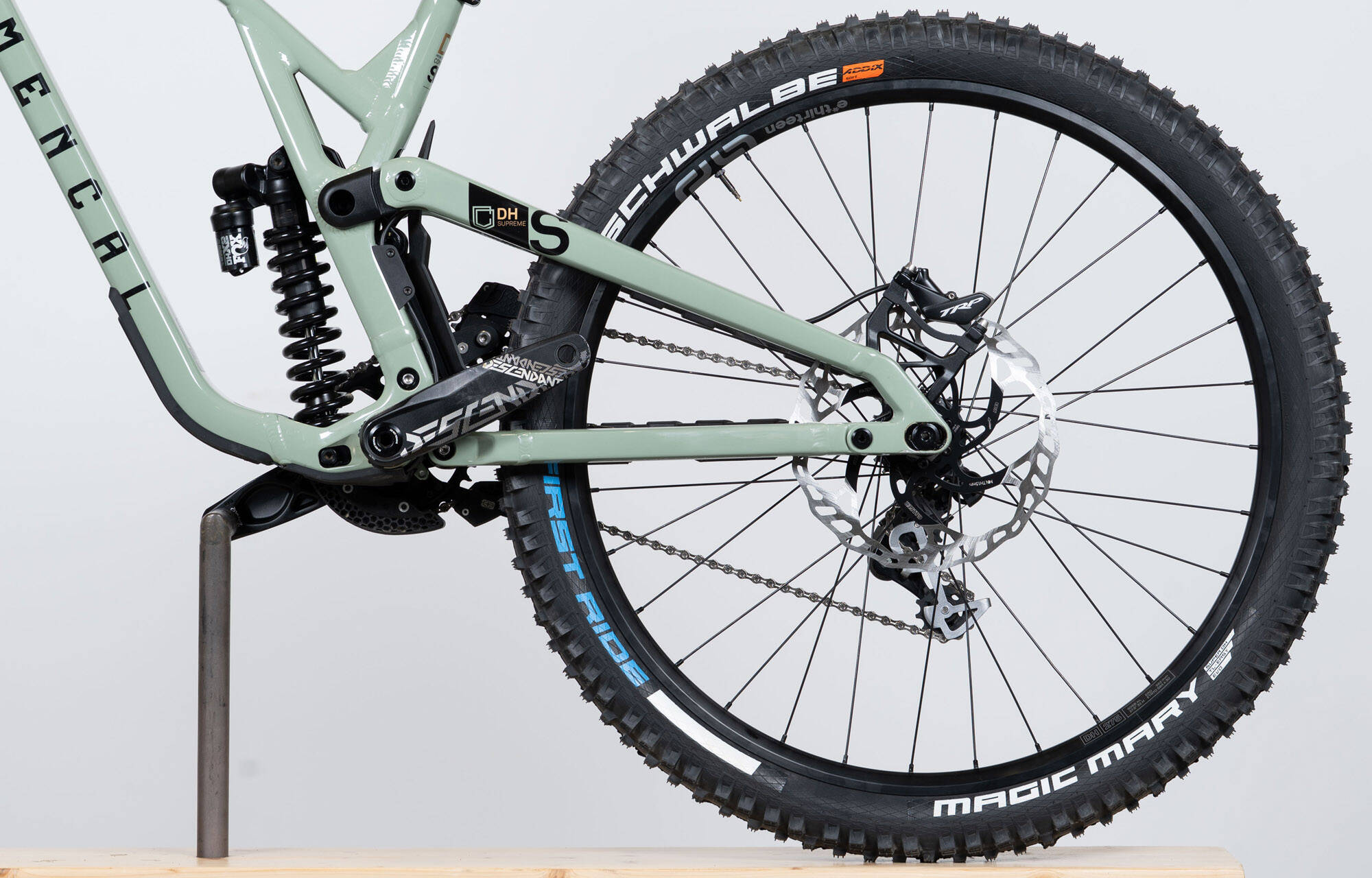 COMMENCAL SUPREME DH V5 ESSENTIAL HERITAGE GREEN - S (22150801) image large number 5
