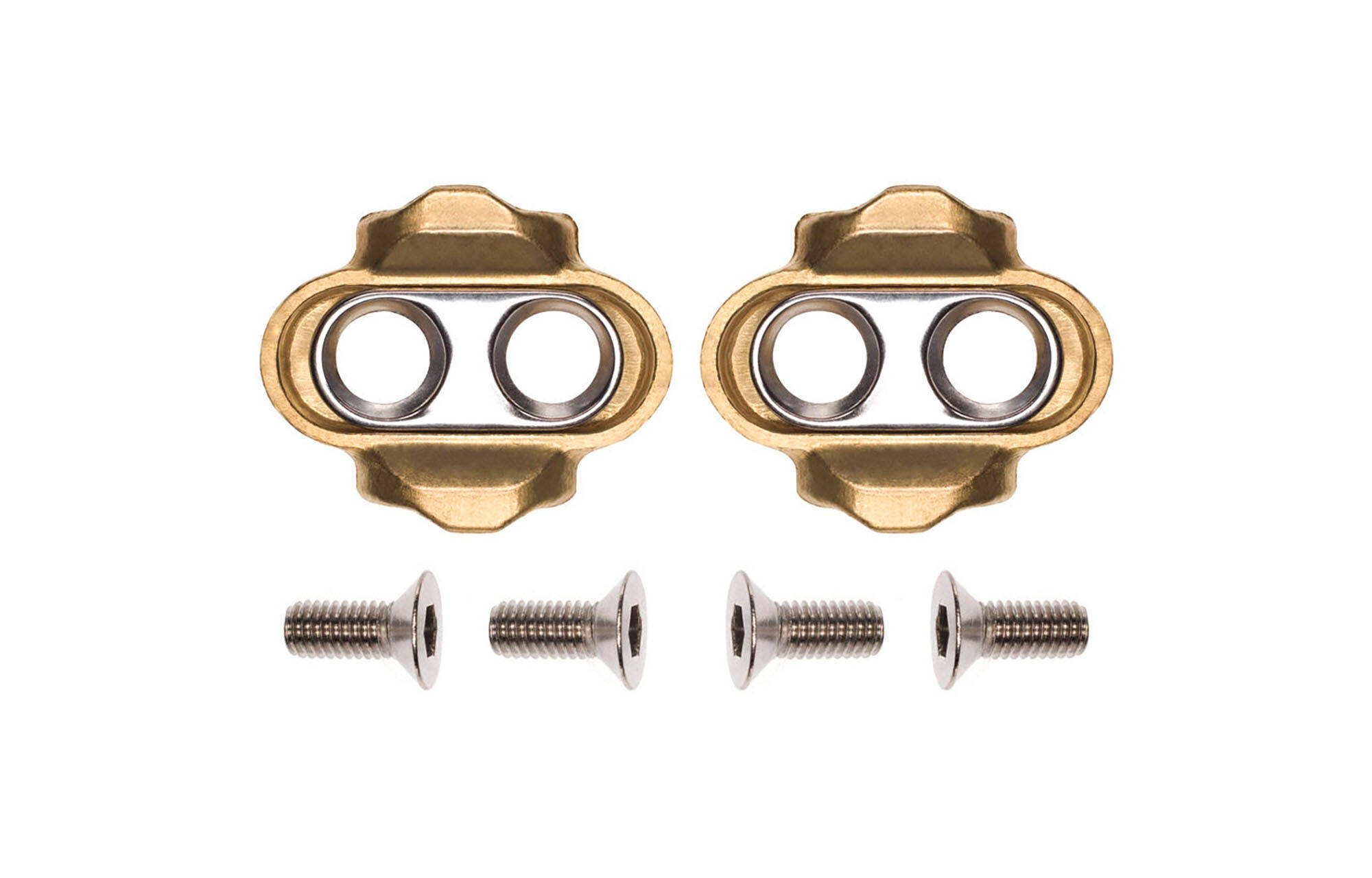 CRANKBROTHERS PREMIUM 15&deg; / 6&deg; GOLD CLEATS image cover number 0
