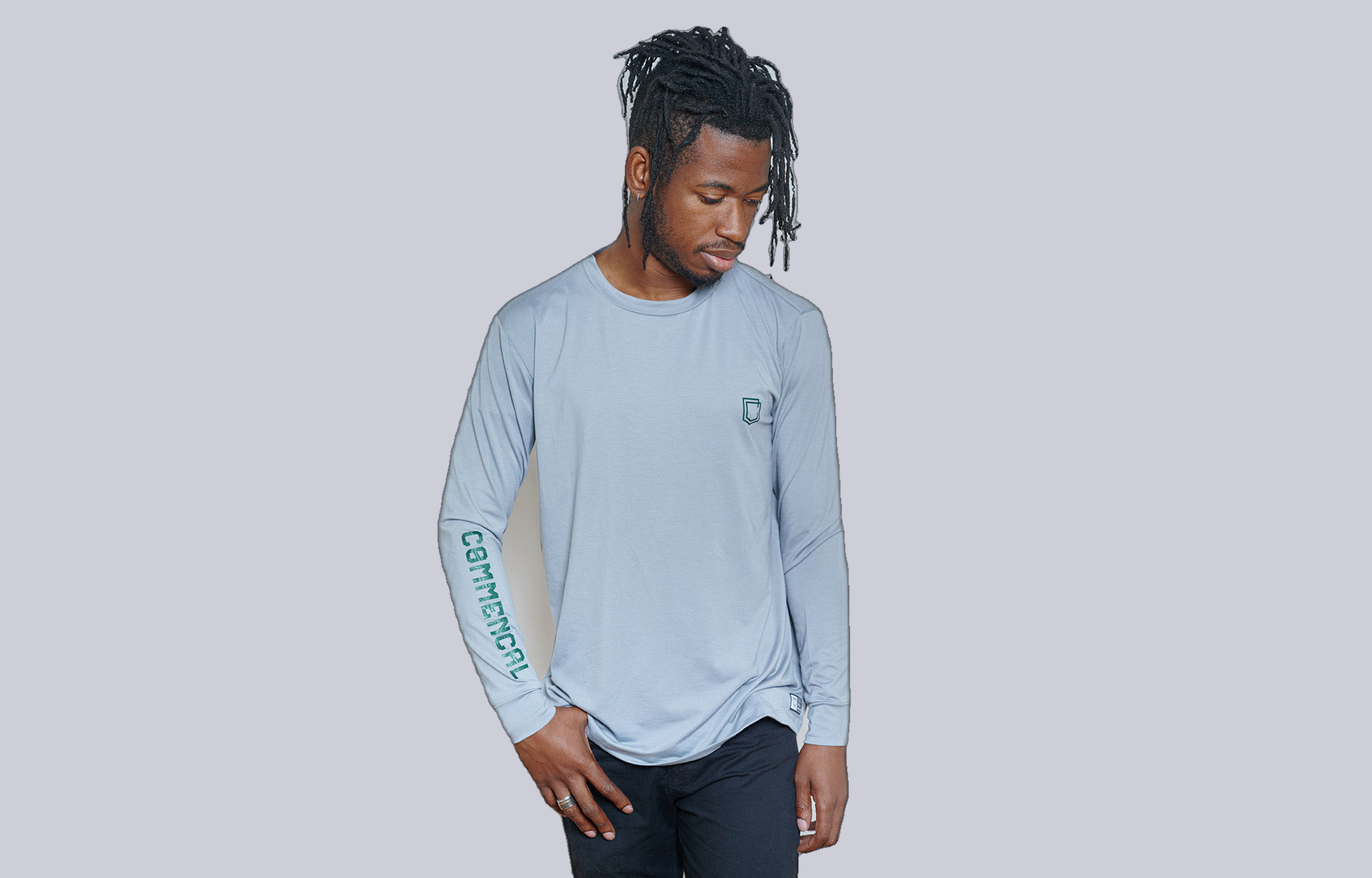 TECH-TEE COMMENCAL MANGAS LARGAS GREY image cover number 0