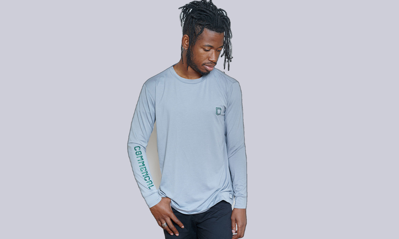 TECH-TEE COMMENCAL MANGAS LARGAS GREY