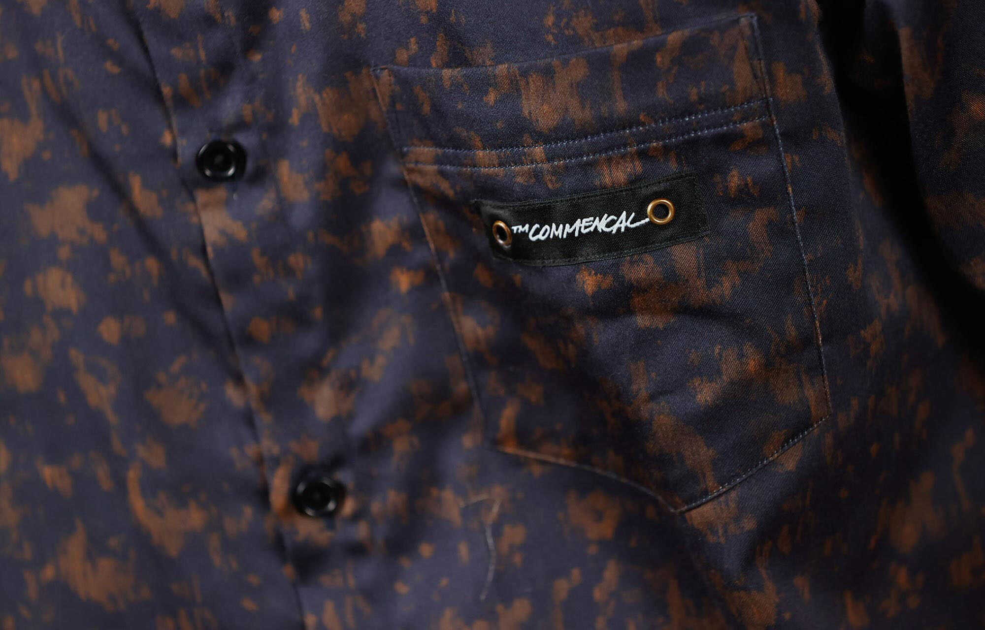 CHEMISE COMMENCAL MANCHES COURTES LEGERE MUD image large number 2