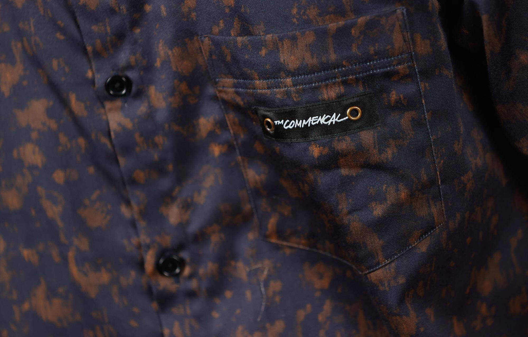 CHEMISE COMMENCAL MANCHES COURTES LEGERE MUD image large number 2