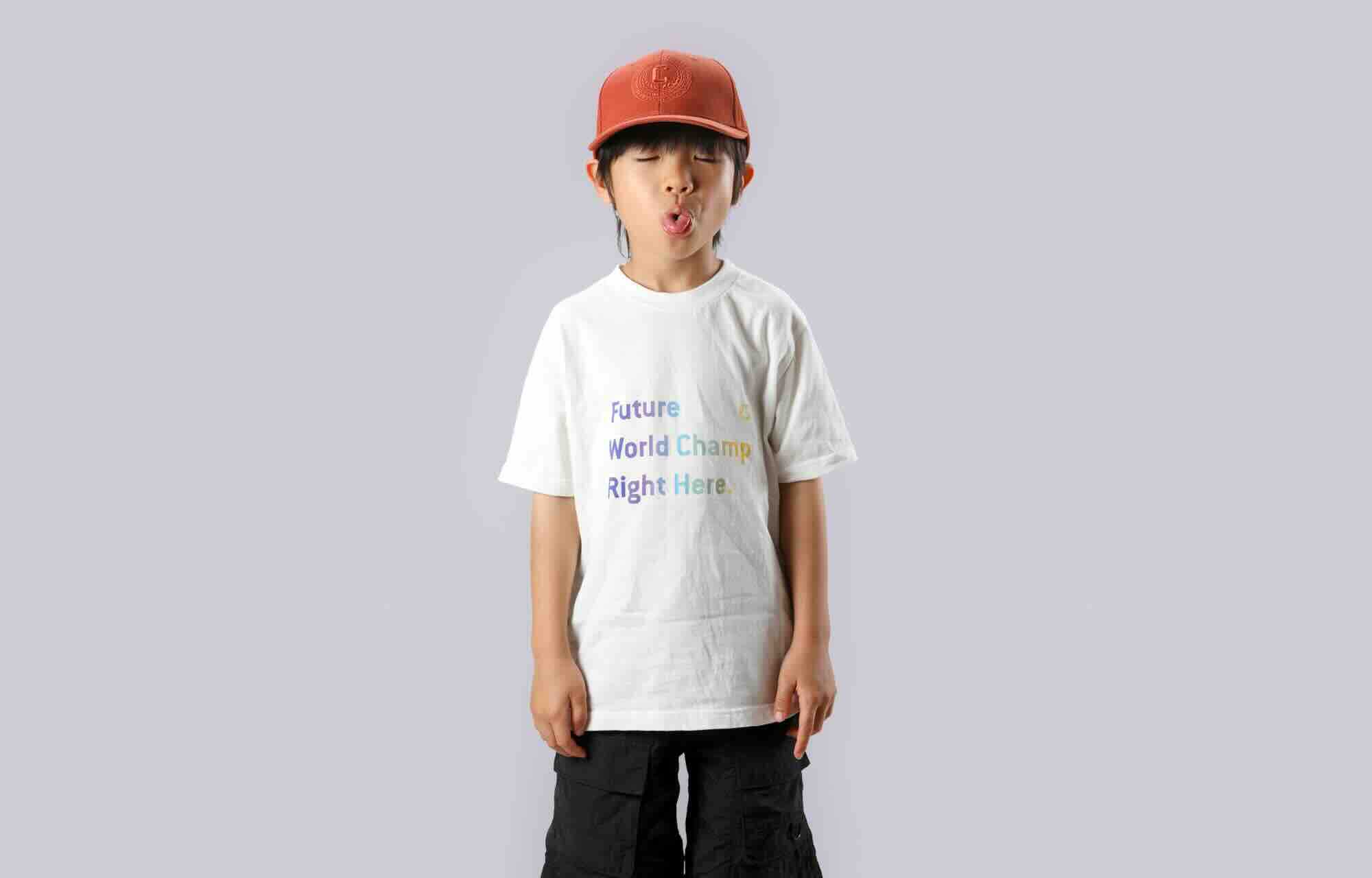 CAPPELLINO COMMENCAL KIDS BASEBALL BLASON TANGERINE image large number 3