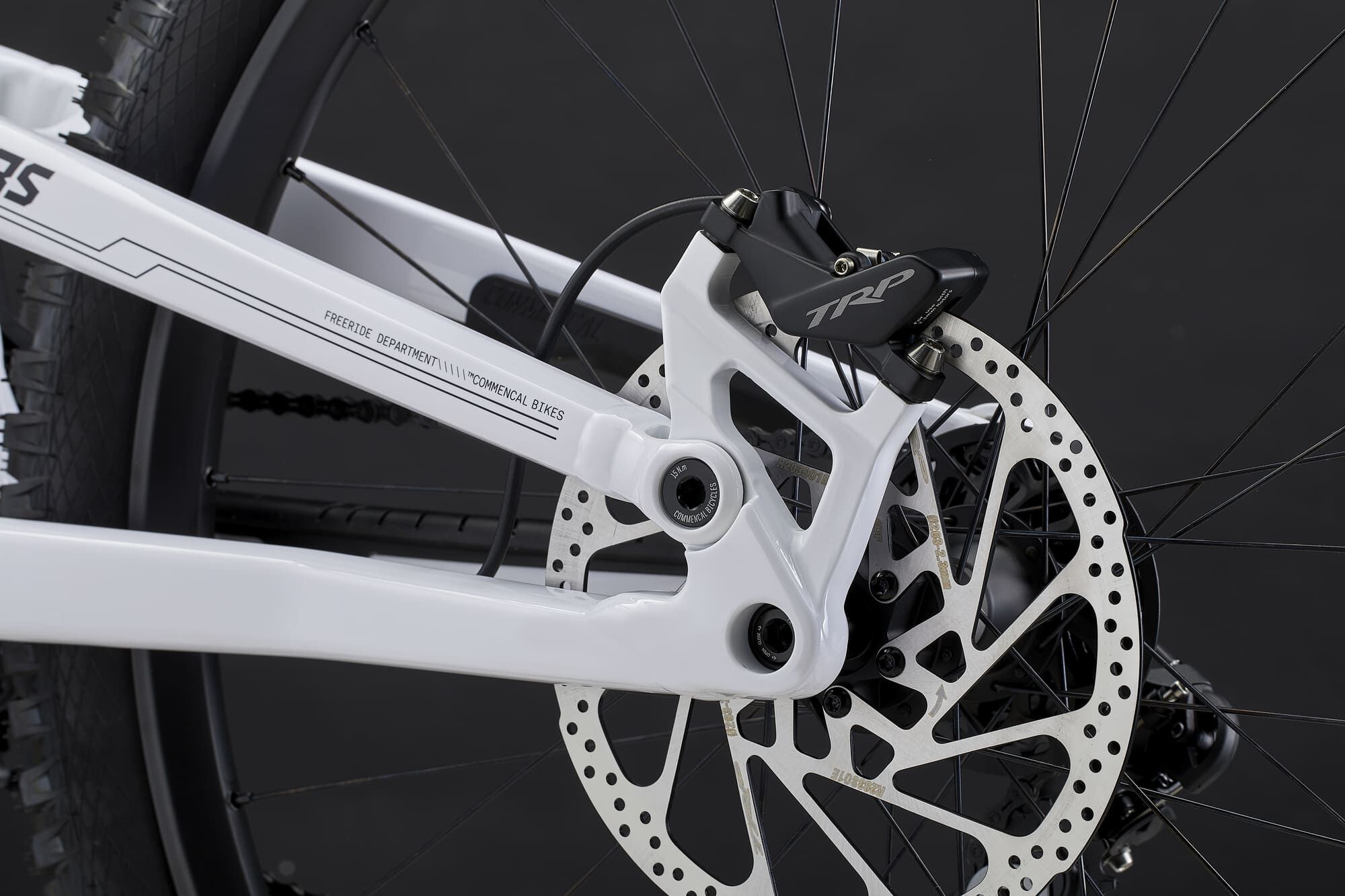 COMMENCAL FRS PARK ROCKSHOX PURE WHITE