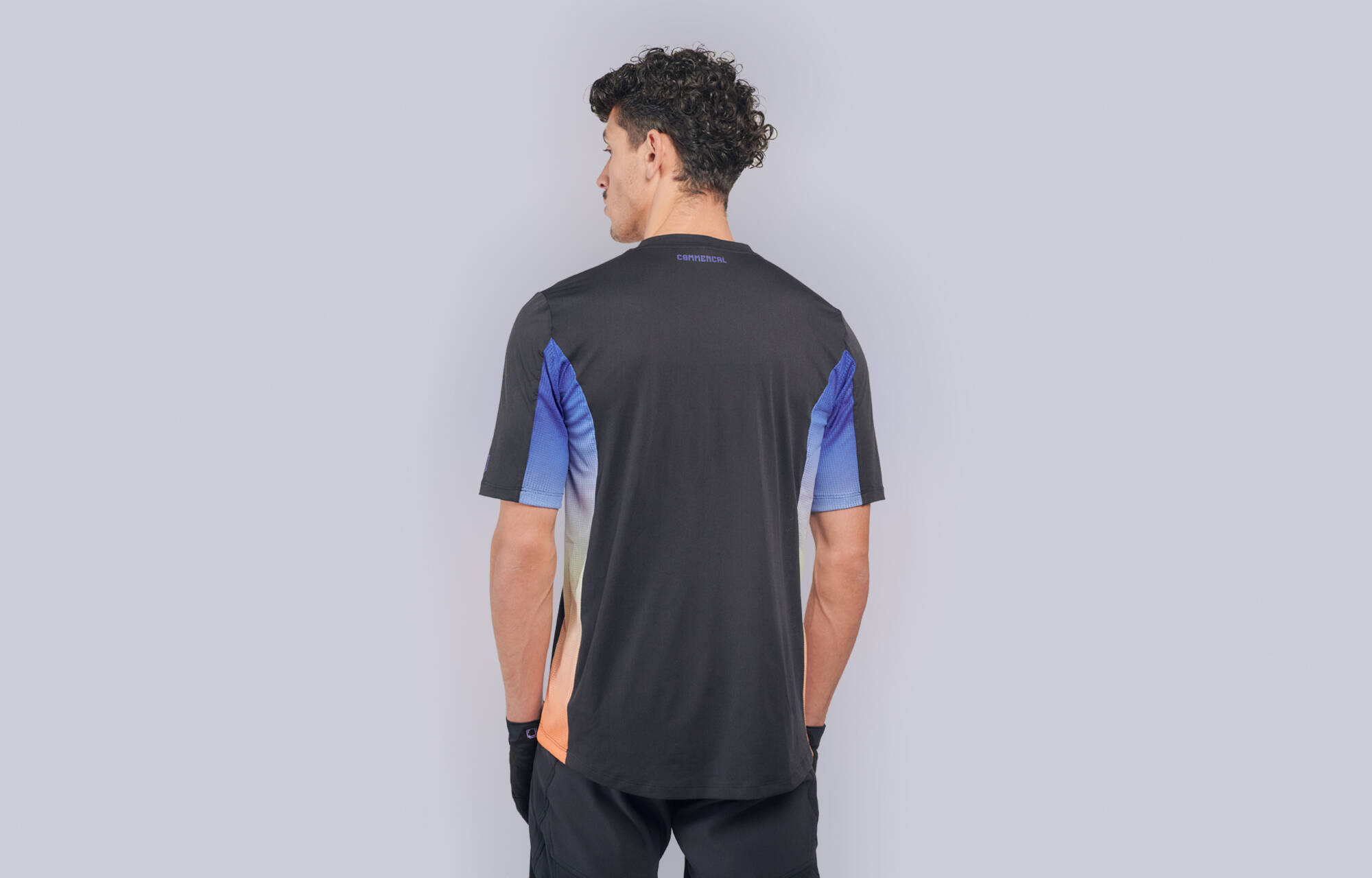 COMMENCAL LIGHTECH CORPORATE SHORT SLEEVE JERSEY SUNSET image large number 0