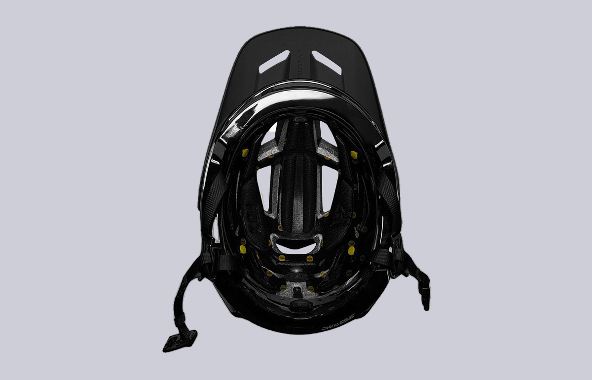 FOX SPEEDFRAME PRO HELM BLACK image large number 3