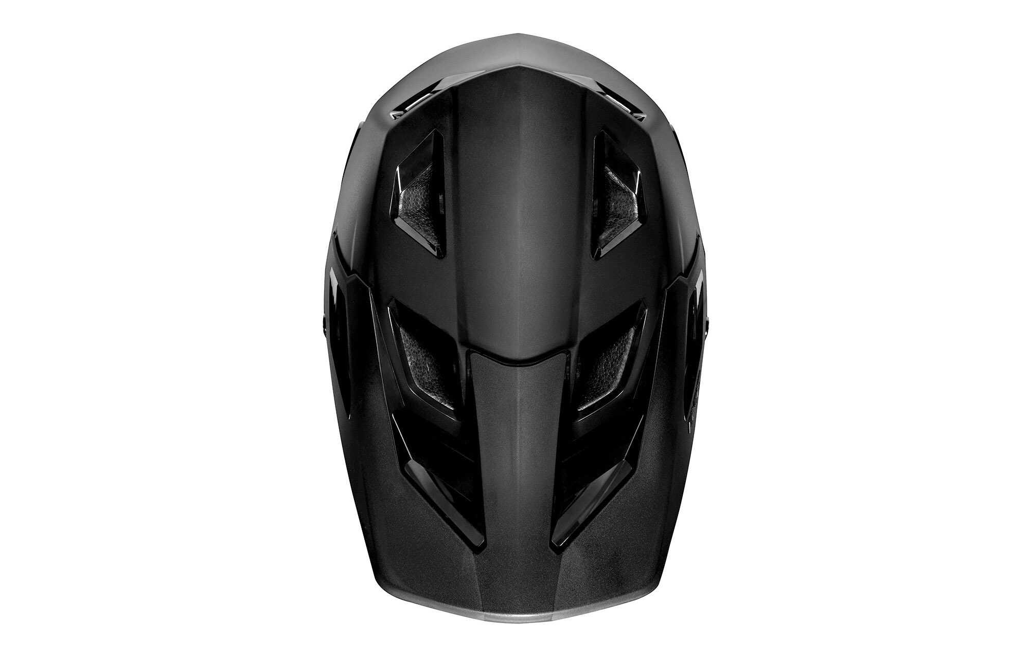 CASQUE FOX ENFANT RAMPAGE BLACK/BLACK image large number 1