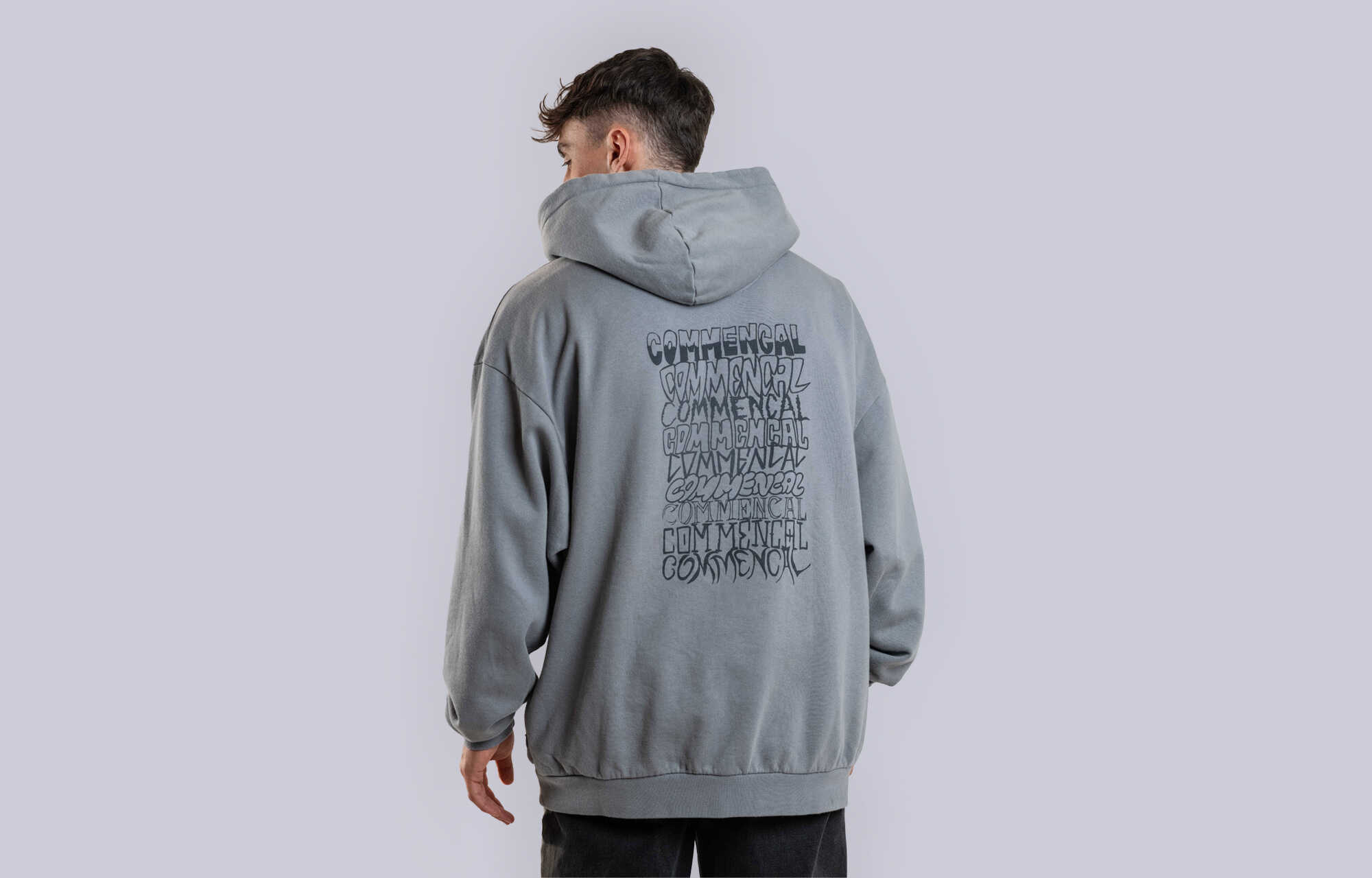 COMMENCAL LOGORAMA HOODIE GREY image cover number 0
