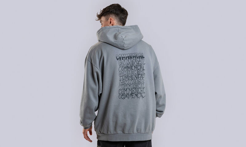 COMMENCAL LOGORAMA HOODIE GREY