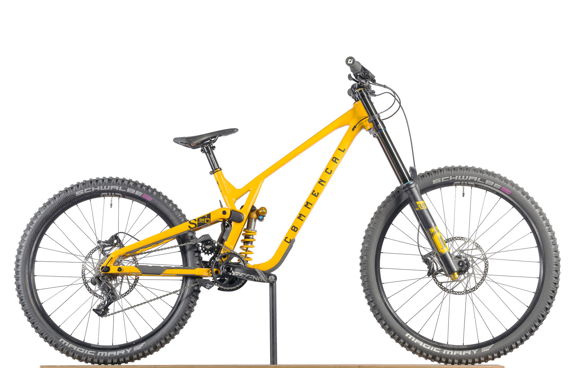 自転車本体 commencal supreme dh COMMENCAL | COMMENCAL SUPREME DH V5 OHLINS EDITION YELLOW - L