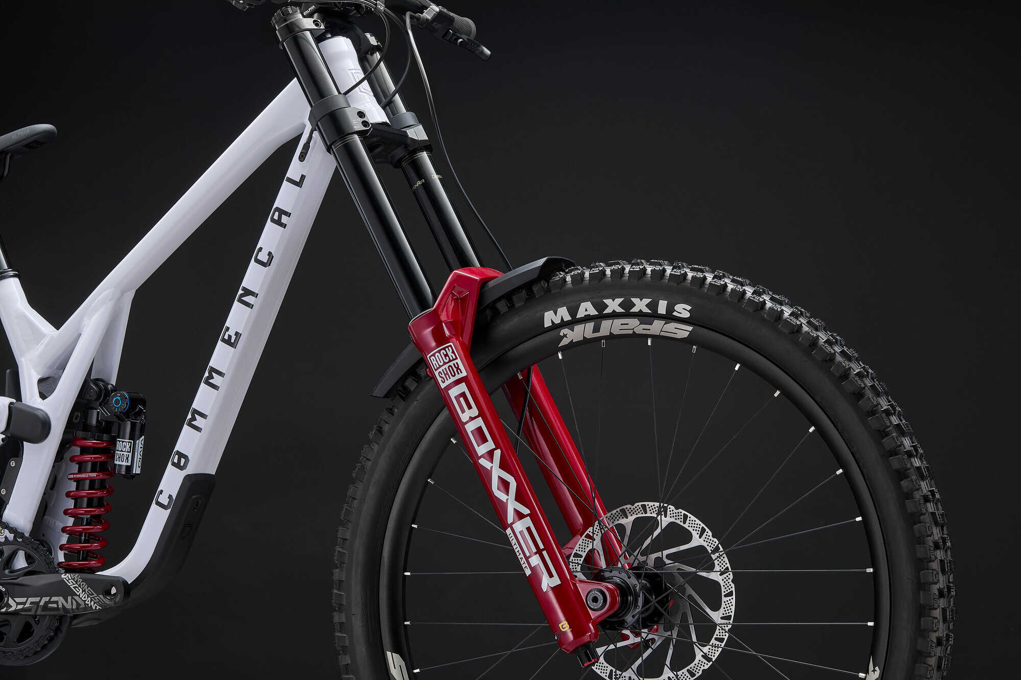 COMMENCAL SUPREME DH V5 XS PURE WHITE 2026 image large number 6