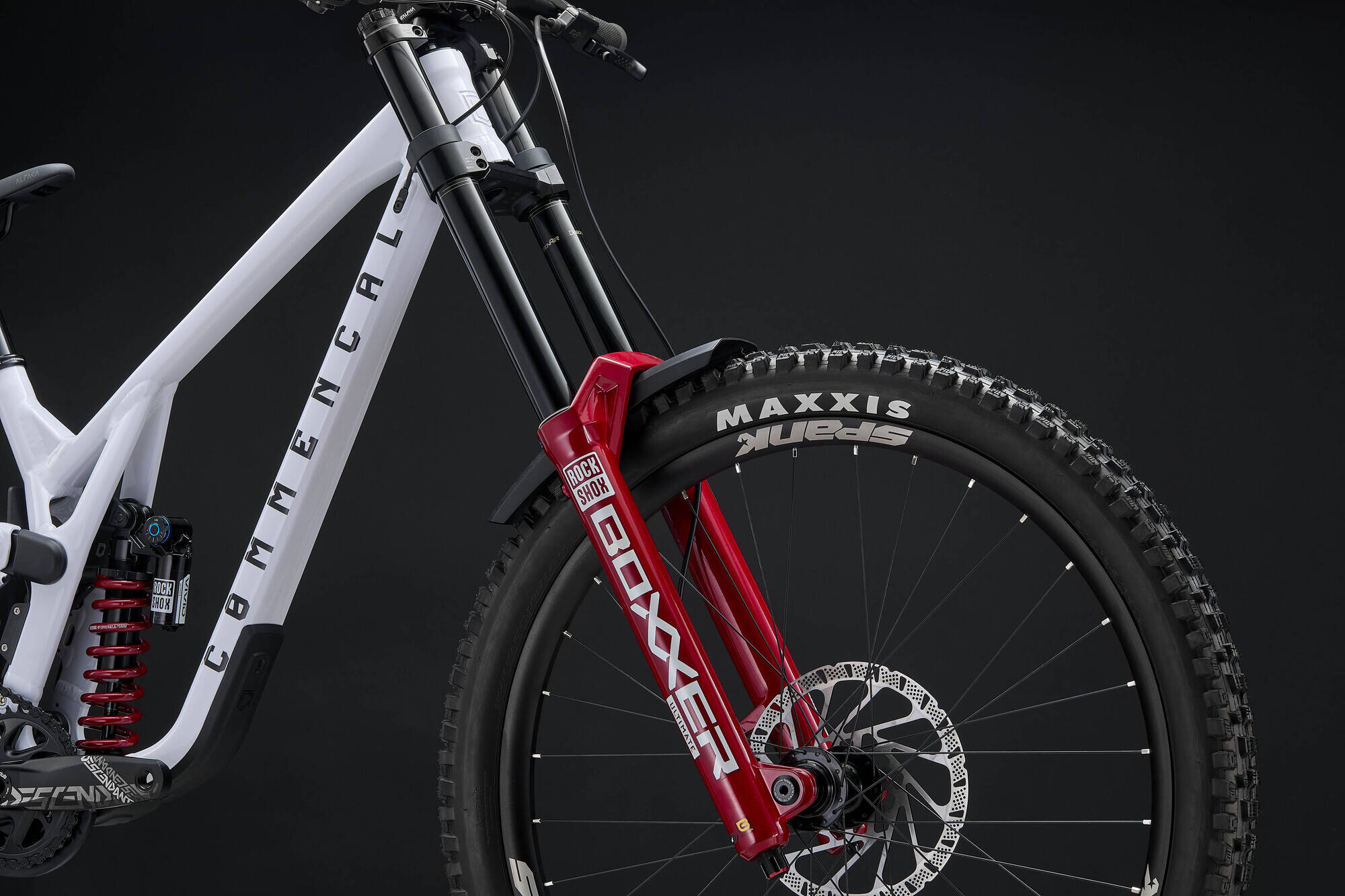 COMMENCAL SUPREME DH V5 XS PURE WHITE 2026 image large number 6