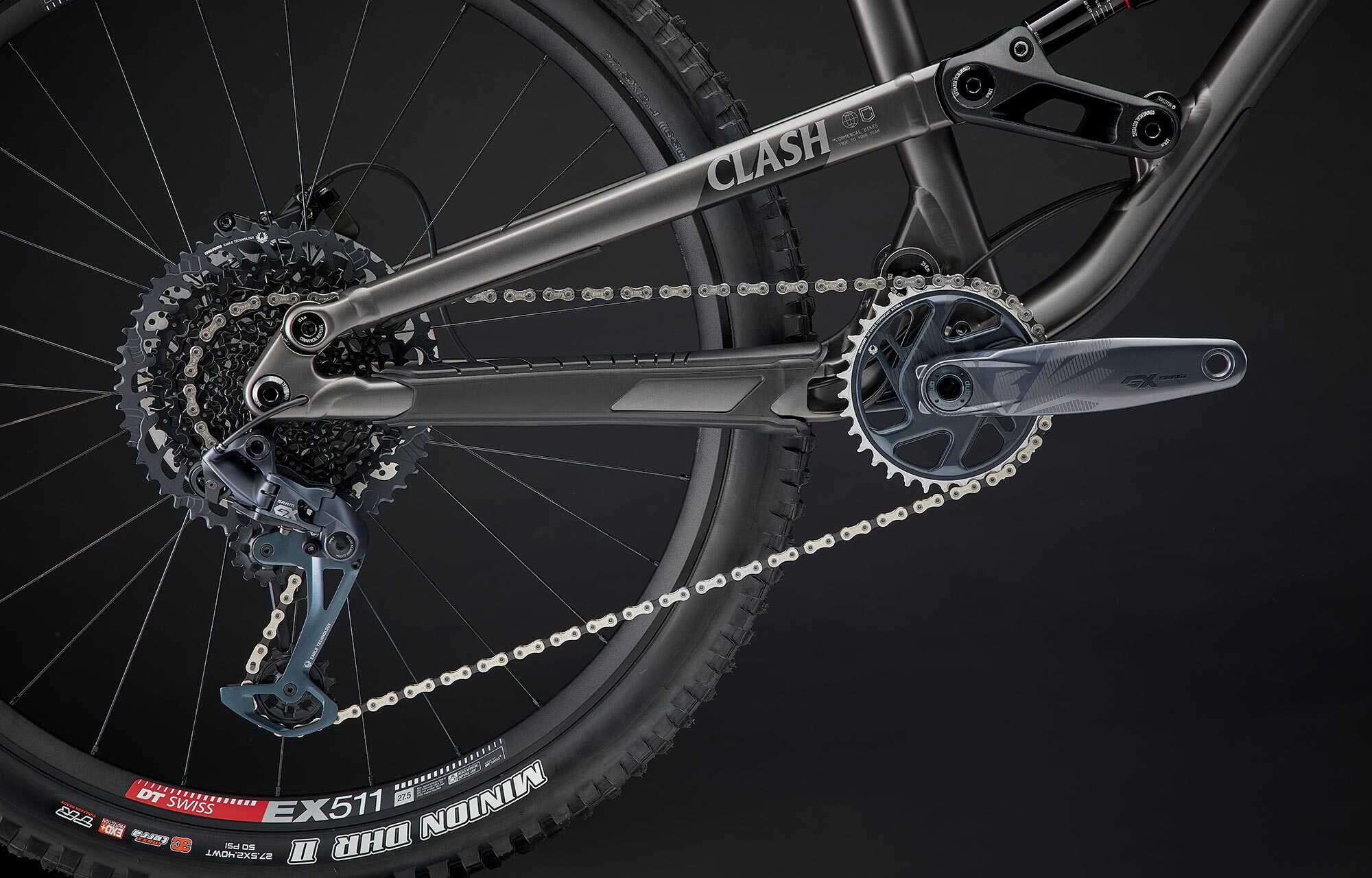 COMMENCAL CLASH RACE DARK SLATE NEW ROCKSHOX image large number 5