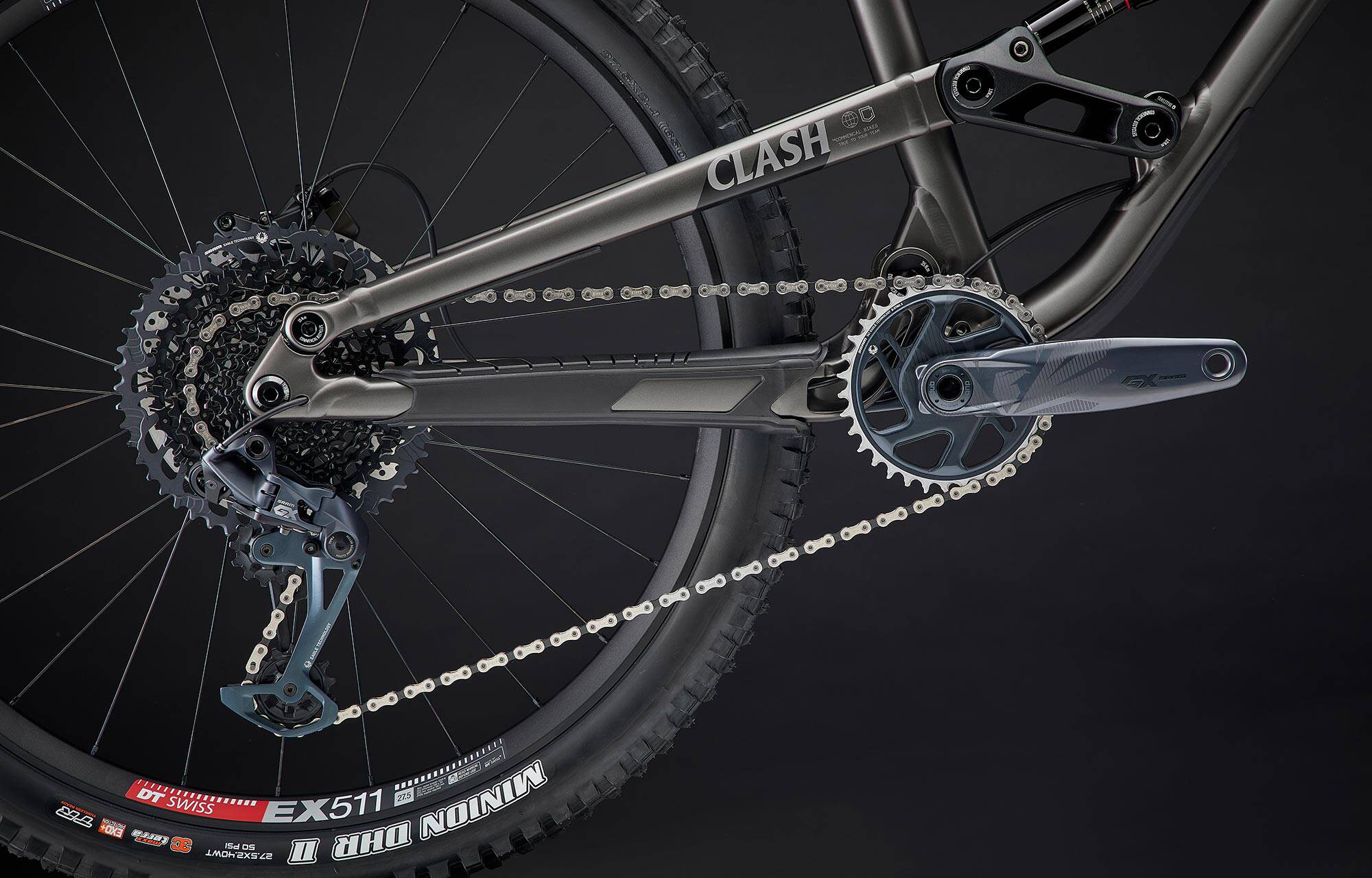 COMMENCAL CLASH RACE DARK SLATE NEW ROCKSHOX image large number 5