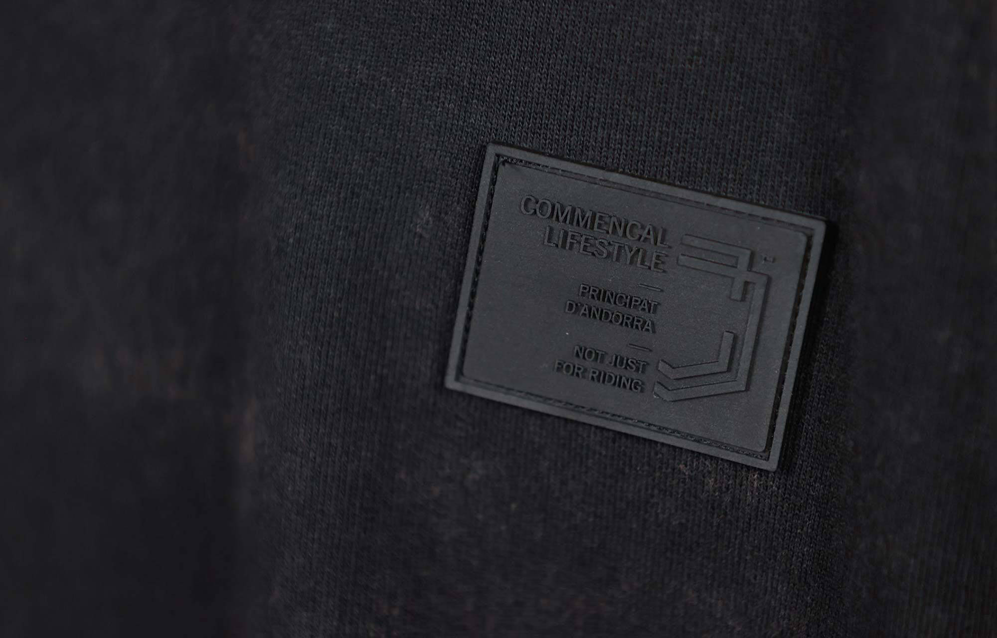 CREWNECK COMMENCAL REGULAR FIT WASHED BLACK image large number 2
