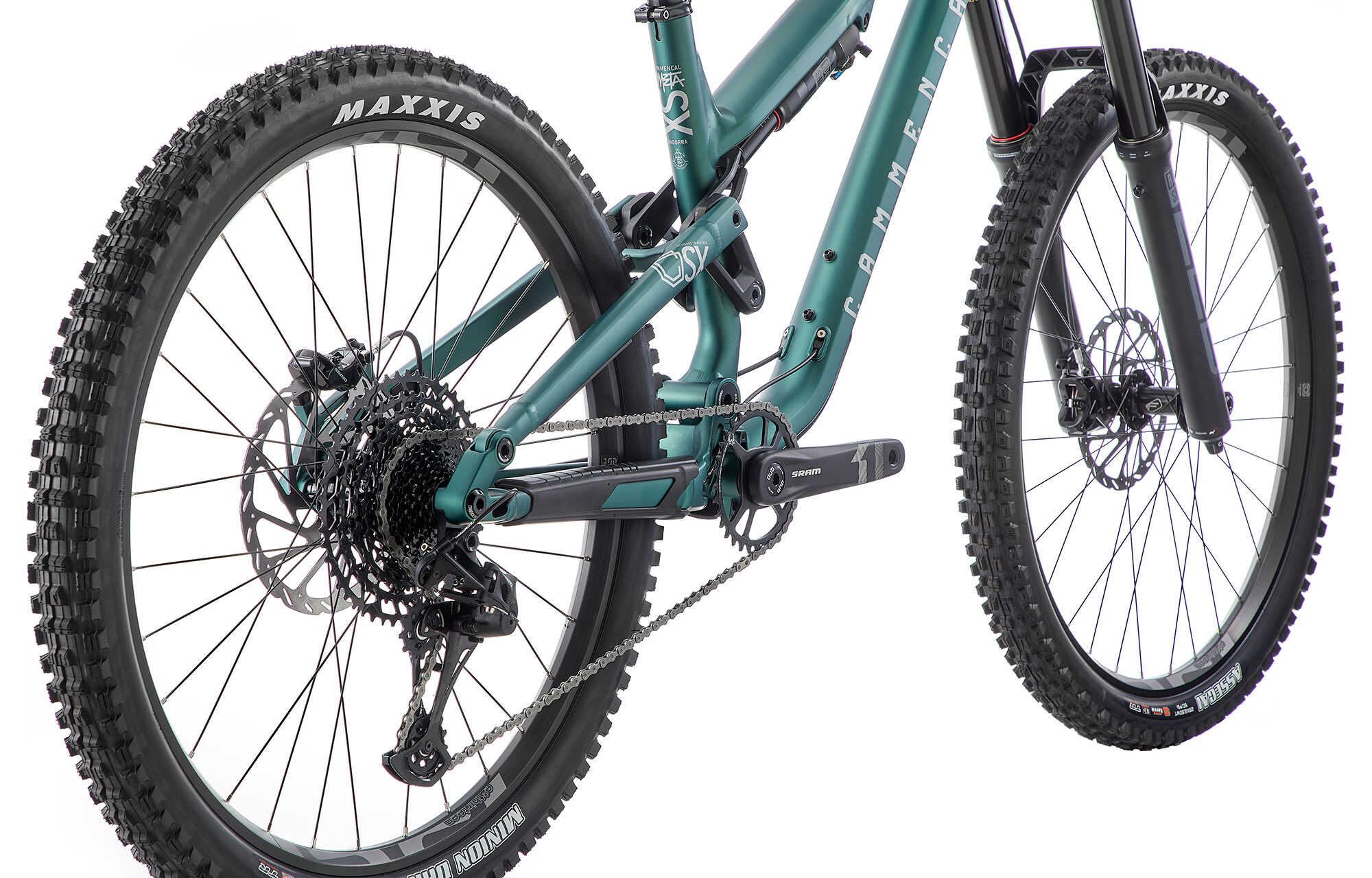 COMMENCAL META SX V4 RIDE METALLIC GREEN image large number 1